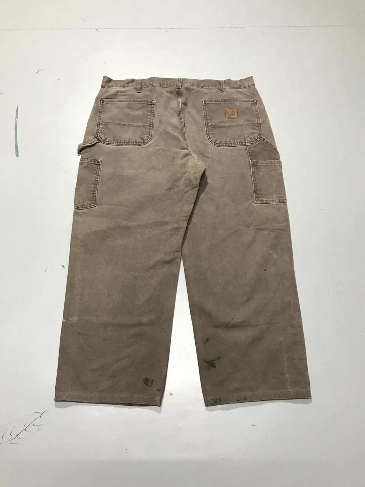 Carhartt Vintage carhartt B136 DKB double knee workwear denim Size US 38 / EU 54 - 2 Thumbnail