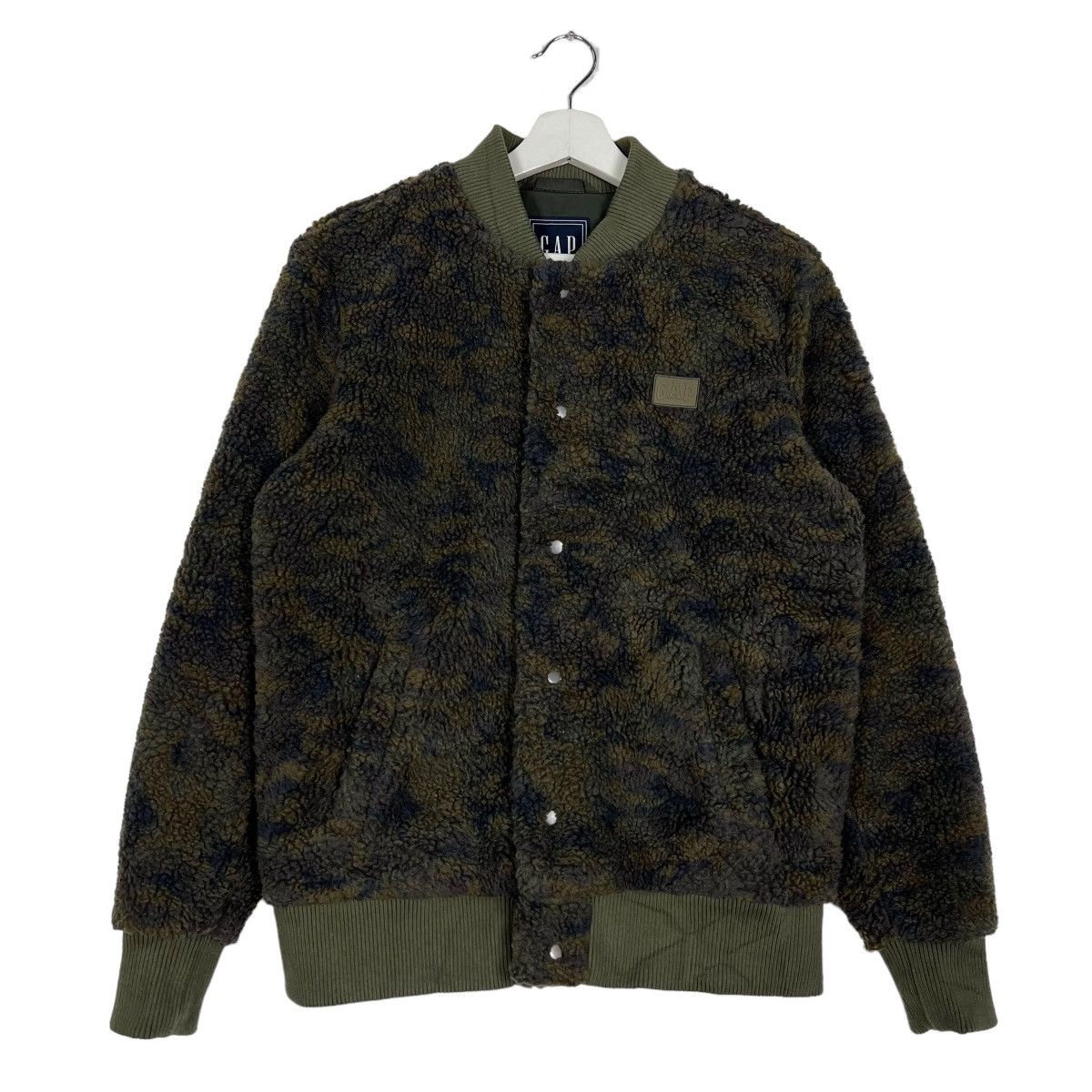 Japanese Brand 🔥 GAP FLEECE BOMBER JACKET Size US XS / EU 42 / 0 - 2 Thumbnail