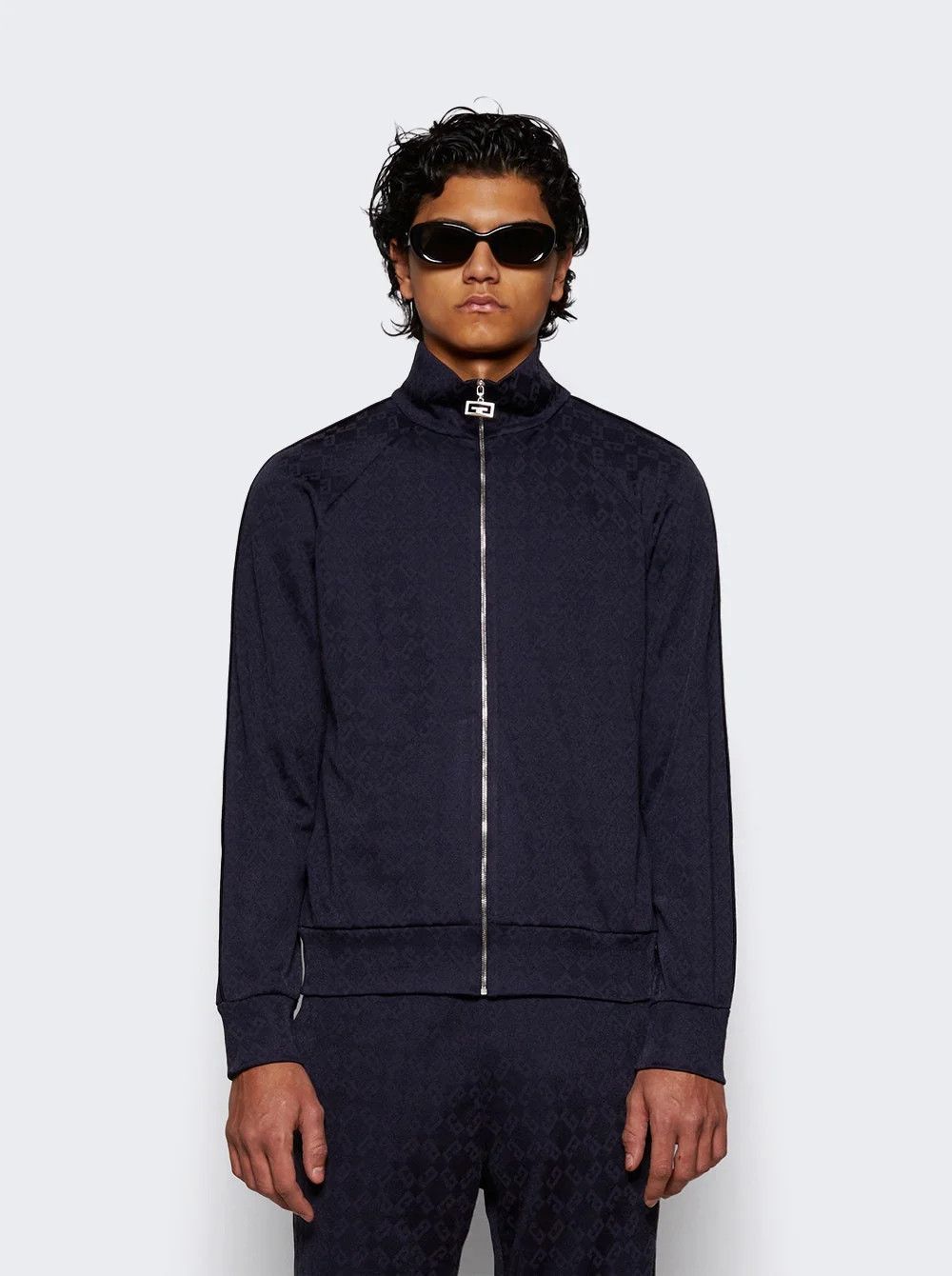 Givenchy o1w1db10326 Vintage Full Zipped Tracksuit Sweatshirt in Blue Size US M / EU 48-50 / 2 - 3 Thumbnail