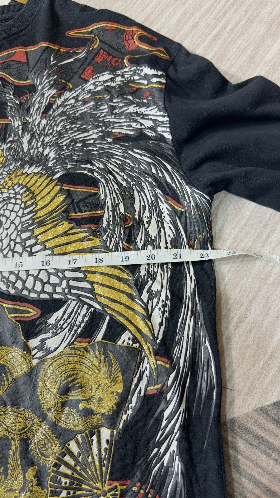20471120 Sukajan T-Shirt Long Sleve Size US L / EU 52-54 / 3 - 7 Thumbnail