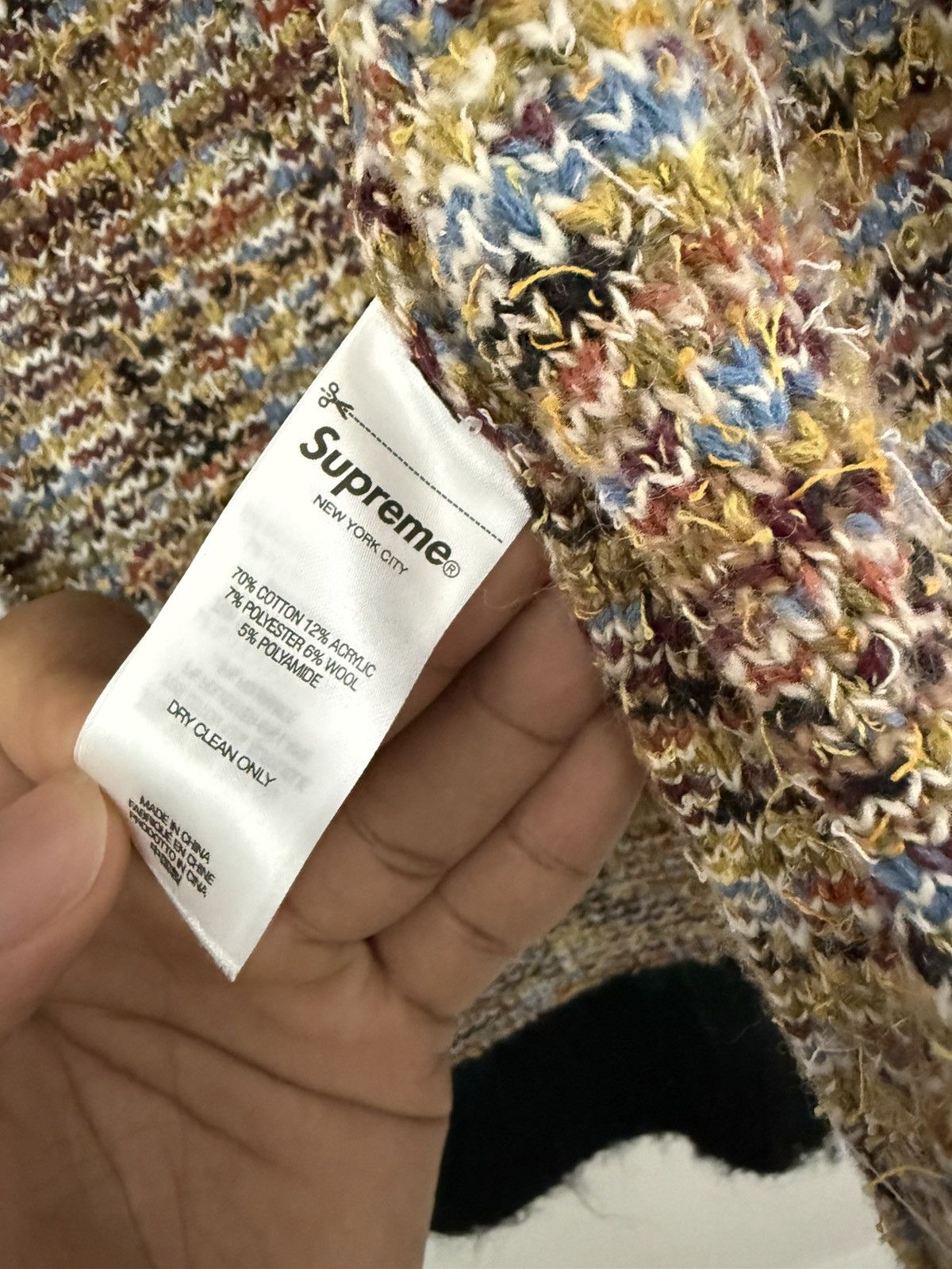Supreme Speckled Zip Up Sweater Vest Size US M / EU 48-50 / 2 - 3 Thumbnail