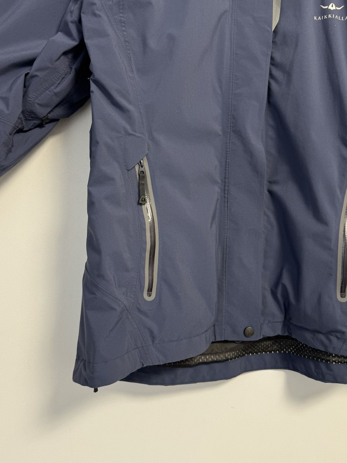 Other Kaikkialla Waterproof Hooded Outdoor Jacket Navy Blue Size XL / US 12-14 / IT 48-50 - 8 Thumbnail