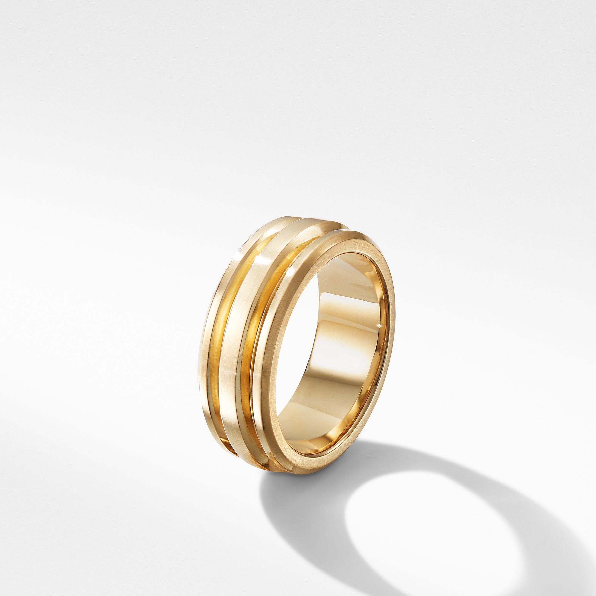David Yurman o1w1db10526 R25398M/Size 8/ Deco Band Ring in Golden Size ONE SIZE - 2 Thumbnail
