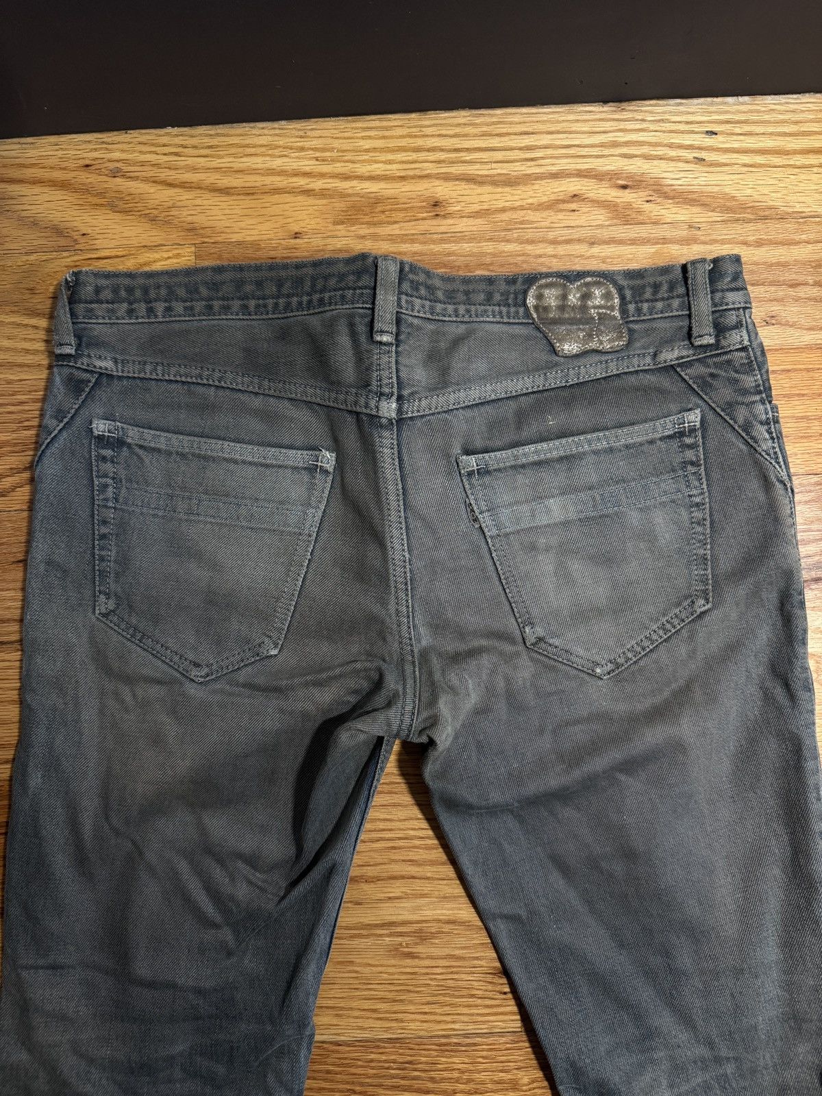 Number (N)ine Number (N)ine 2007 Pain Mud Wash Denim Size US 29 - 7 Thumbnail