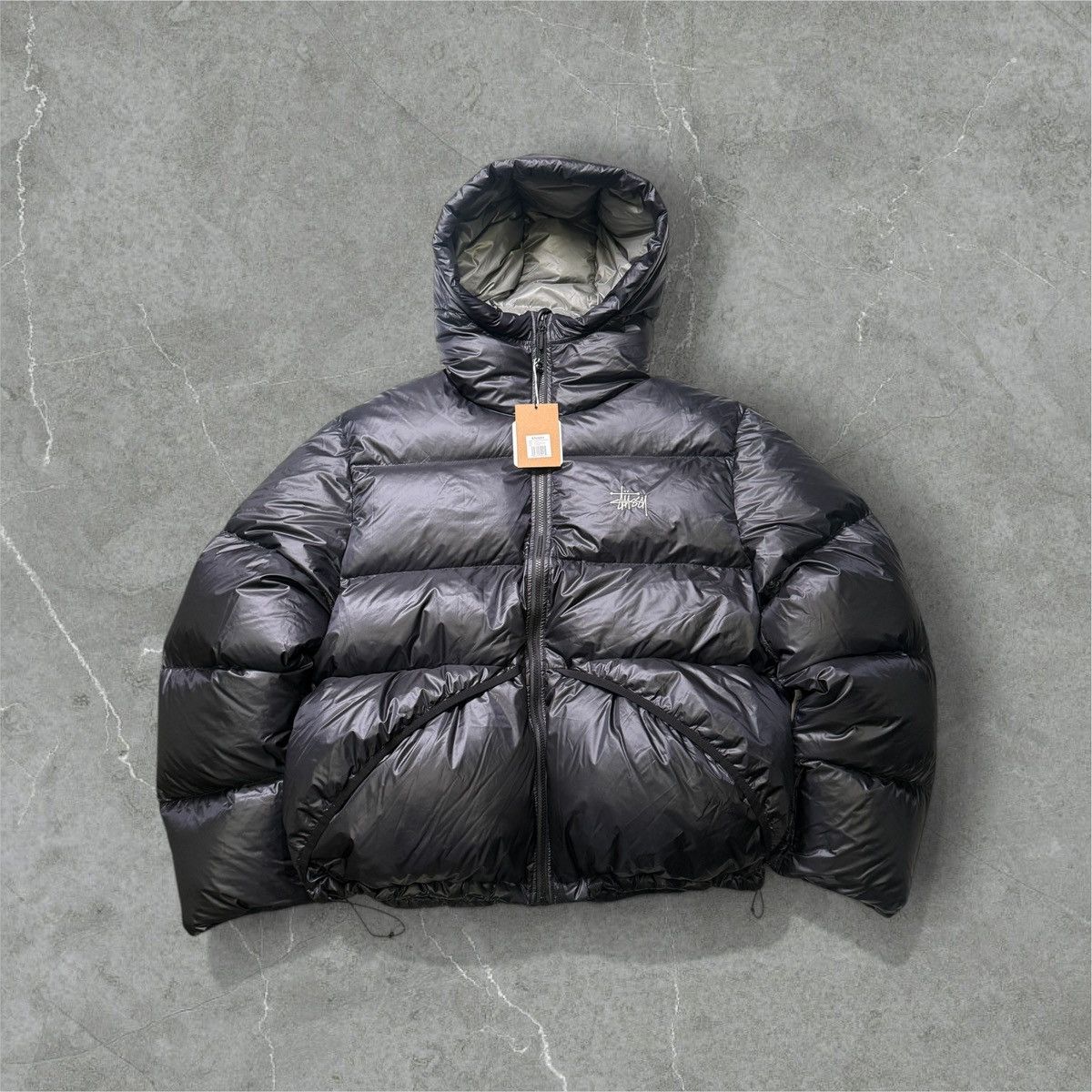 Stussy Stüssy Micro Ripstop Down Parka (Phantom Black) Size US XL / EU 56 / 4 - 1 Thumbnail