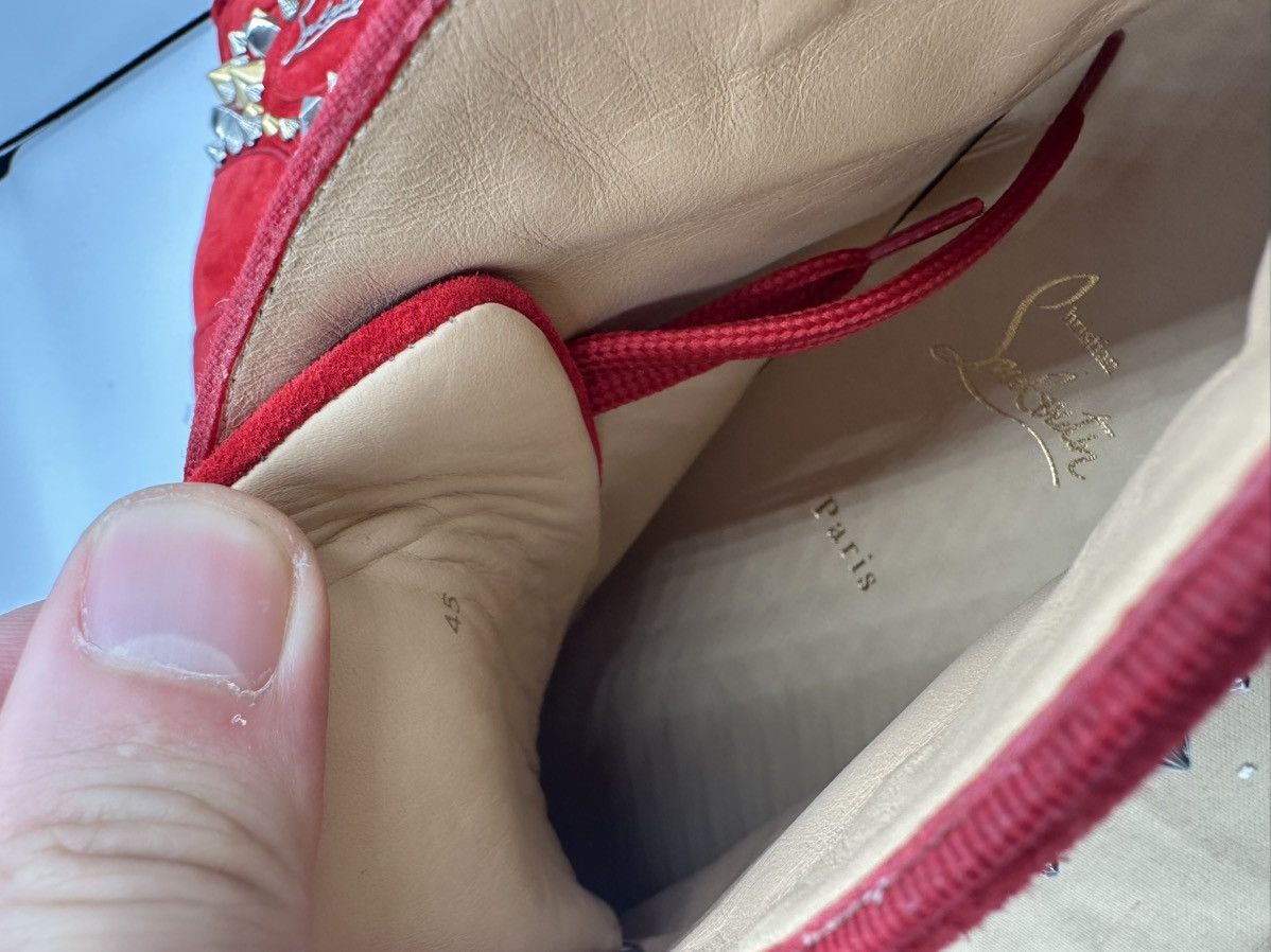 Christian Louboutin Christian Louboutin Red Spikes Size US 12.5 / EU 45-46 - 12 Thumbnail