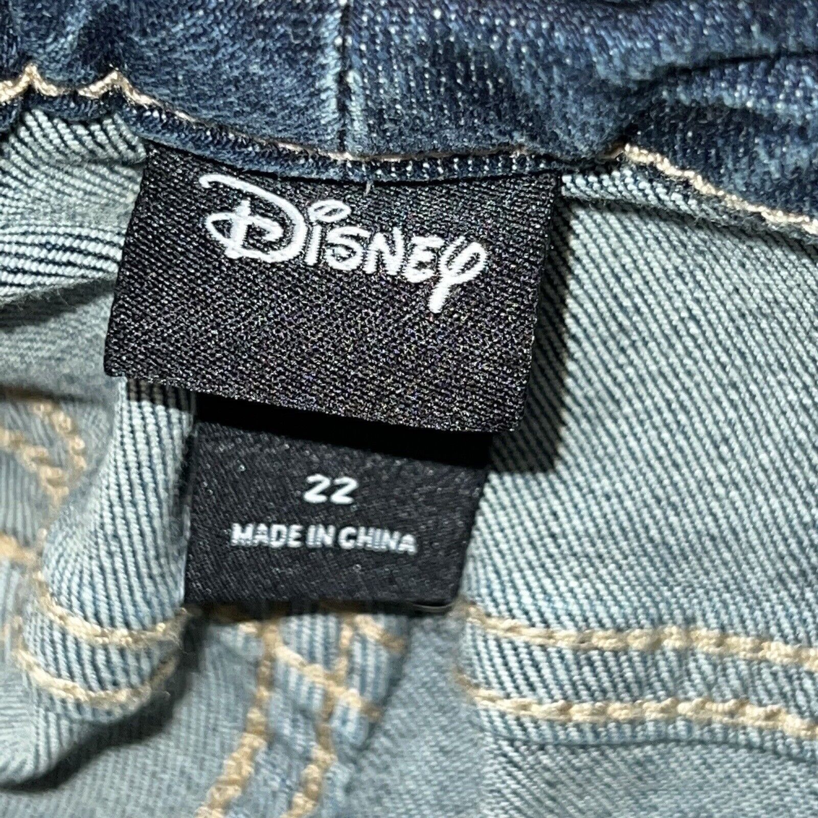 Disney Torrid Jeans Womens Plus 22 Disney Patches Skinny High Rise Size 22" - 7 Thumbnail