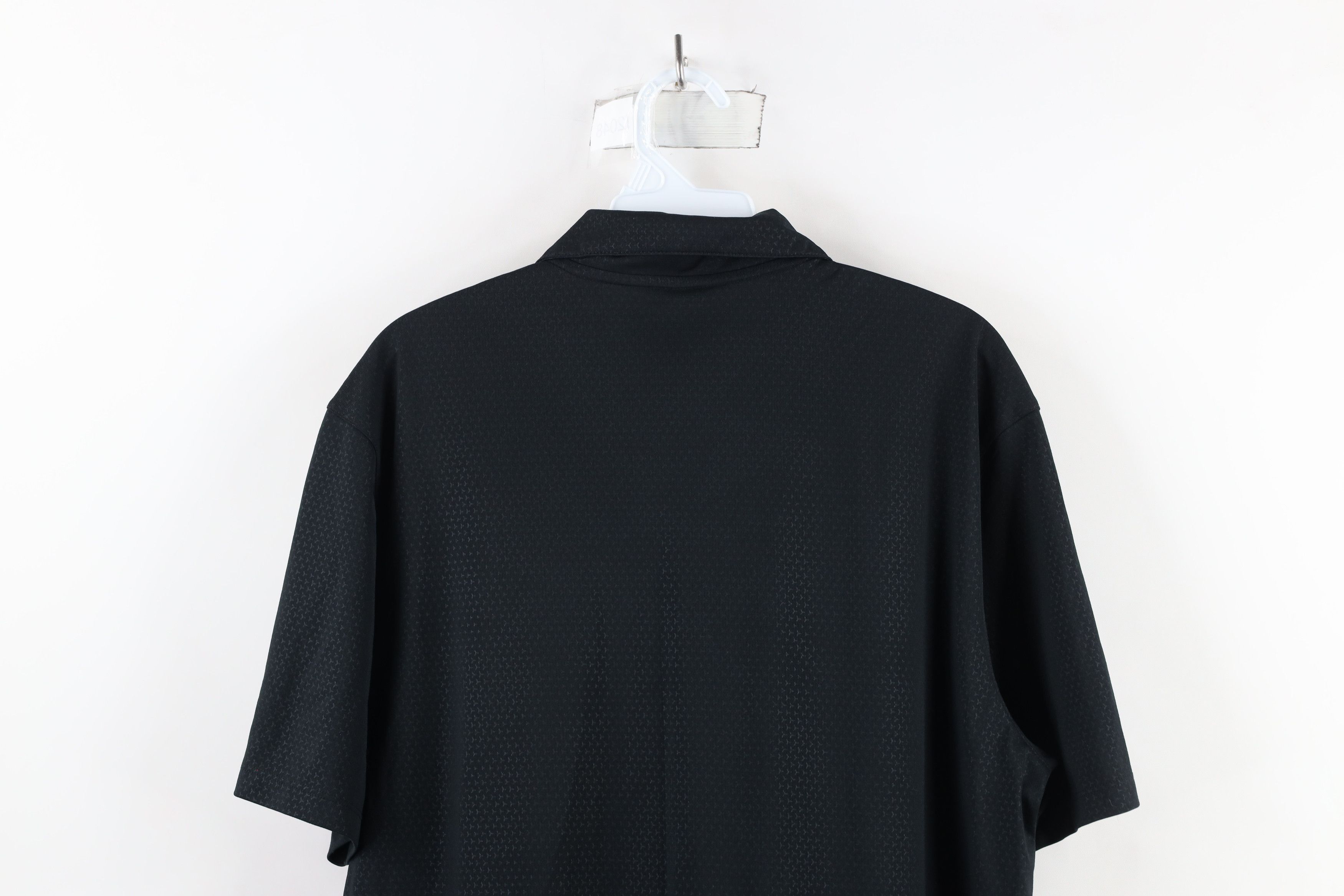 Nike × Vintage Nike Out Samsung Electronics Collared Golf Polo Shirt Black Size US M / EU 48-50 / 2 - 9 Thumbnail