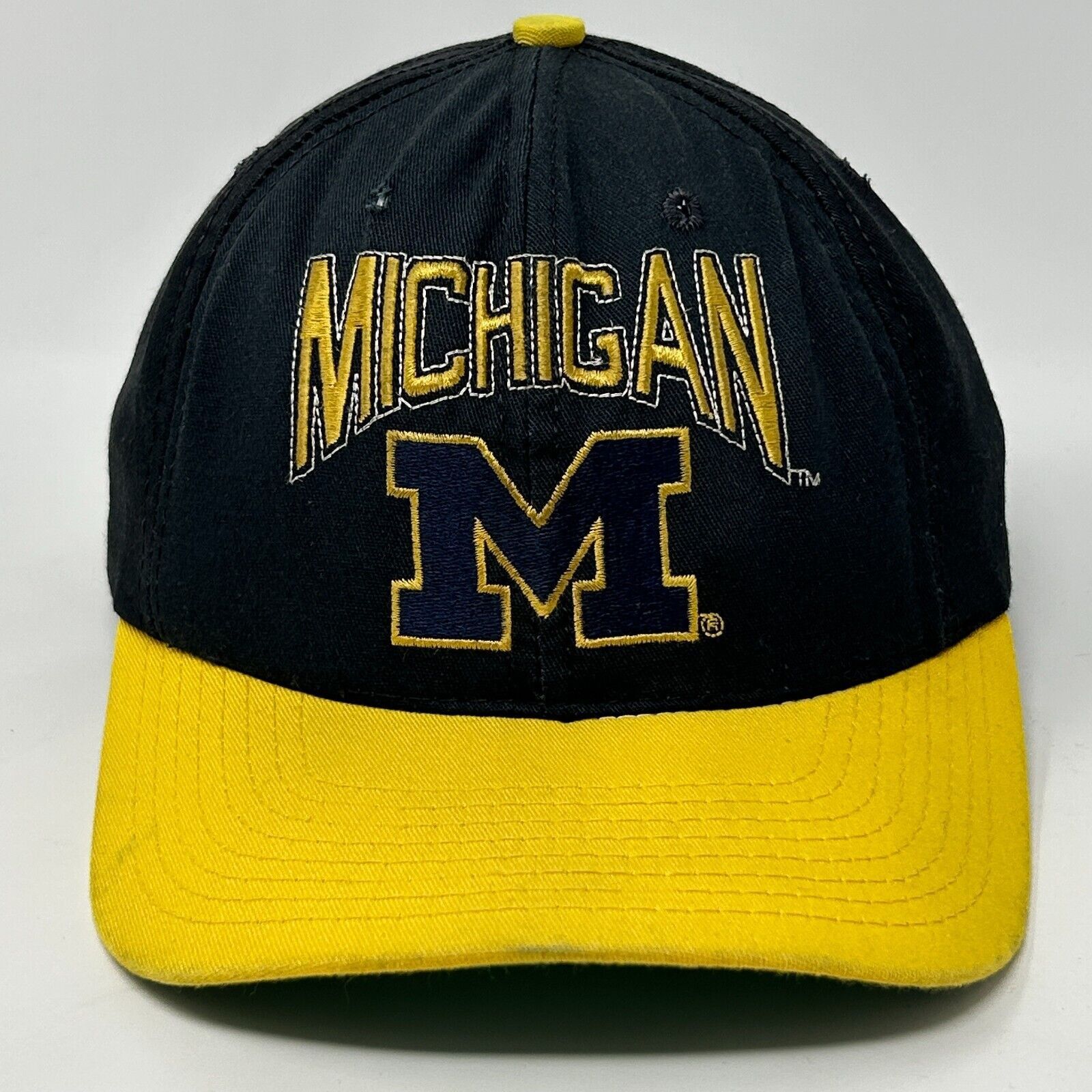 The Game Vintage 90s Michigan Wolverines Hat Baseball Cap The Game Size ONE SIZE - 1 Thumbnail