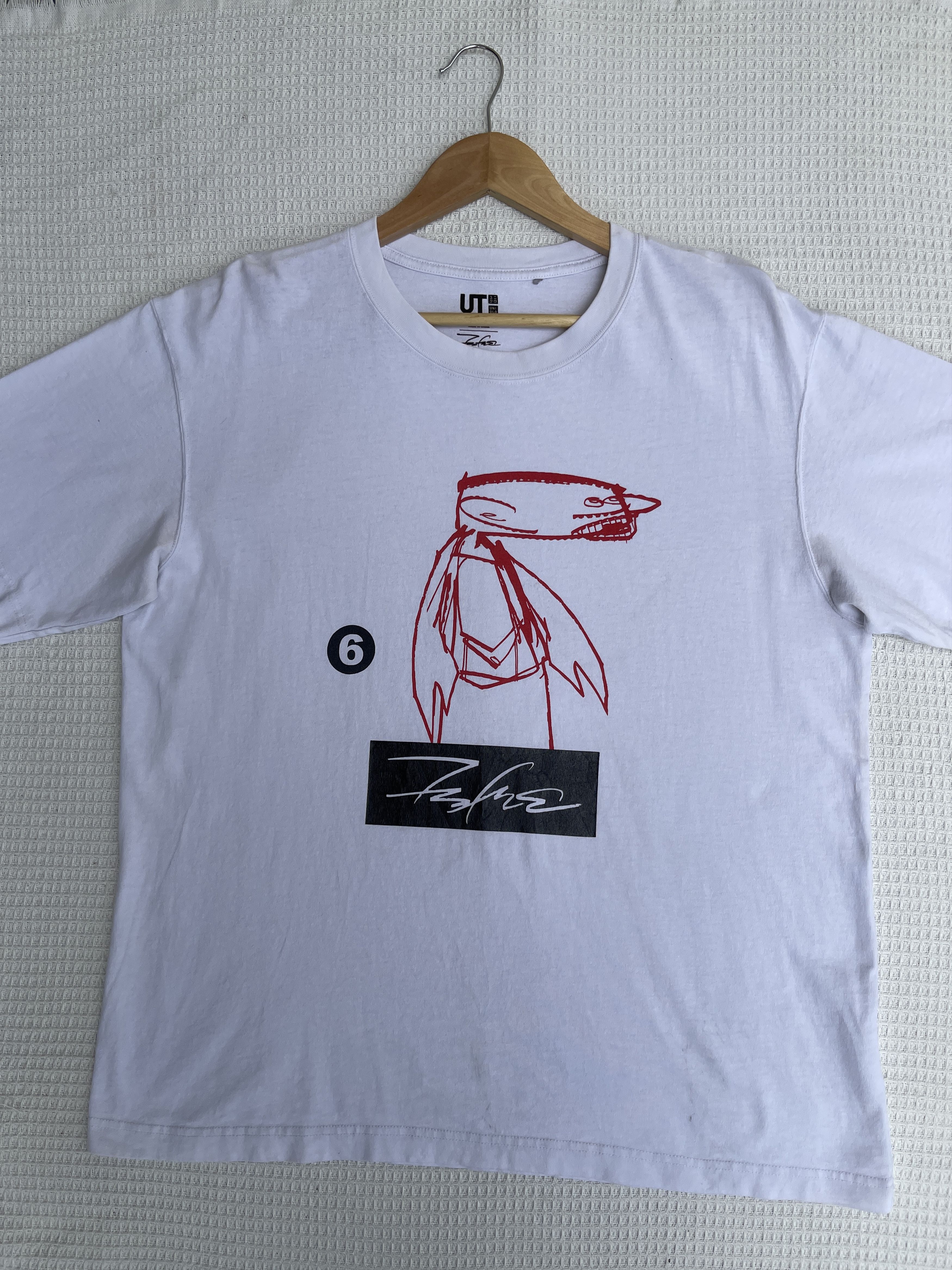 Futura × Uniqlo Last Drop🔥Rare🔥Vintage FUTURA Japanese Art Uniqlo T-Shirt Size US L / EU 52-54 / 3 - 8 Thumbnail