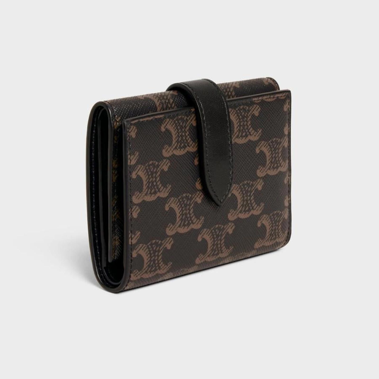 Celine Celine Triomphe Tri-fold Wallet Size ONE SIZE - 3 Thumbnail