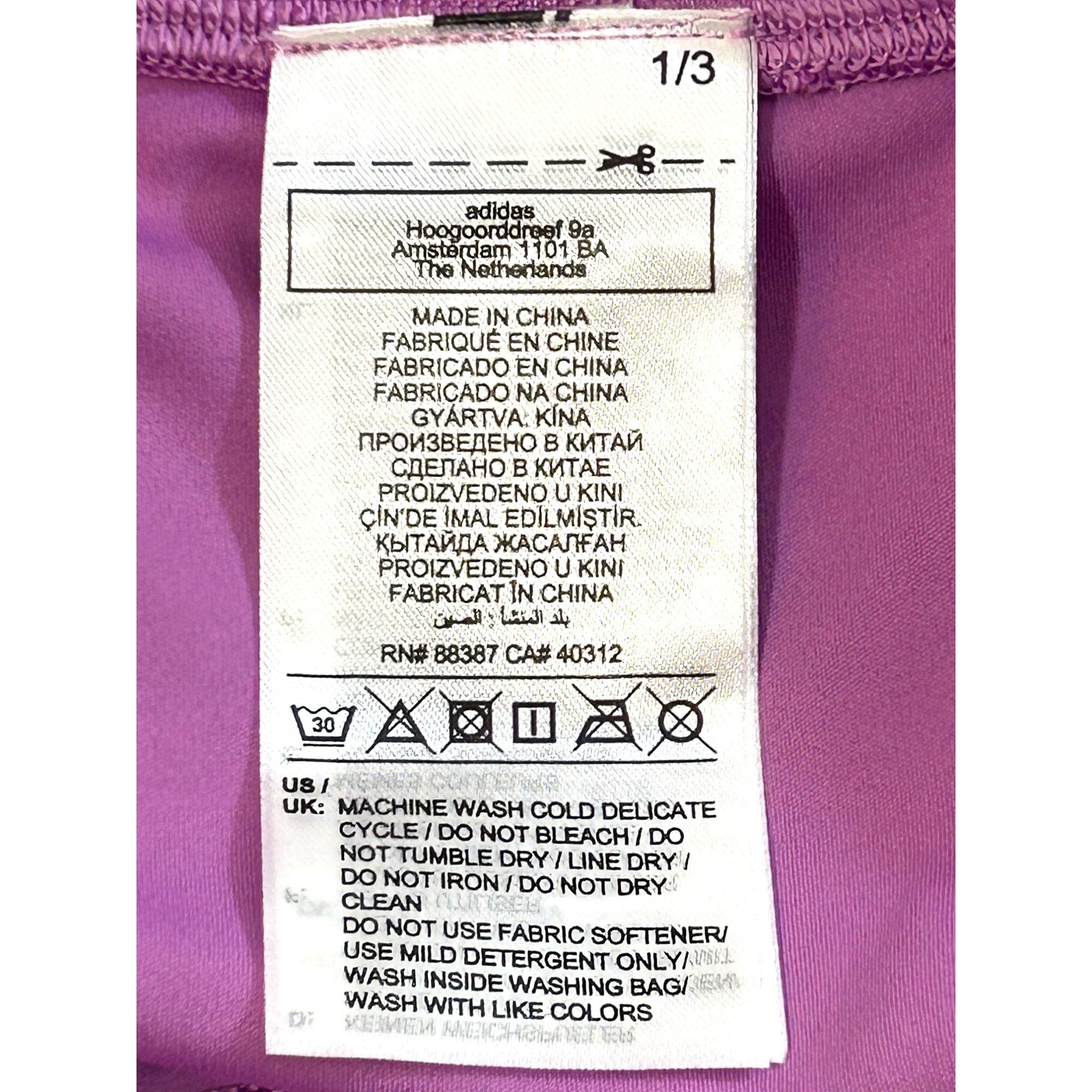 Adidas Adidas Originals Women’s Booty Tennis Shorts S Lavender Runn Size 24" / US 00 / IT 34 - 12 Thumbnail