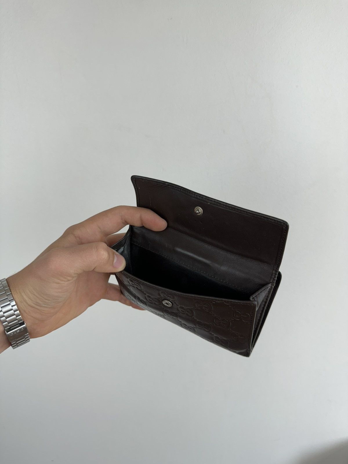 Leather Authentic leather wallet Gucci GG original luxury item Size ONE SIZE - 6 Thumbnail