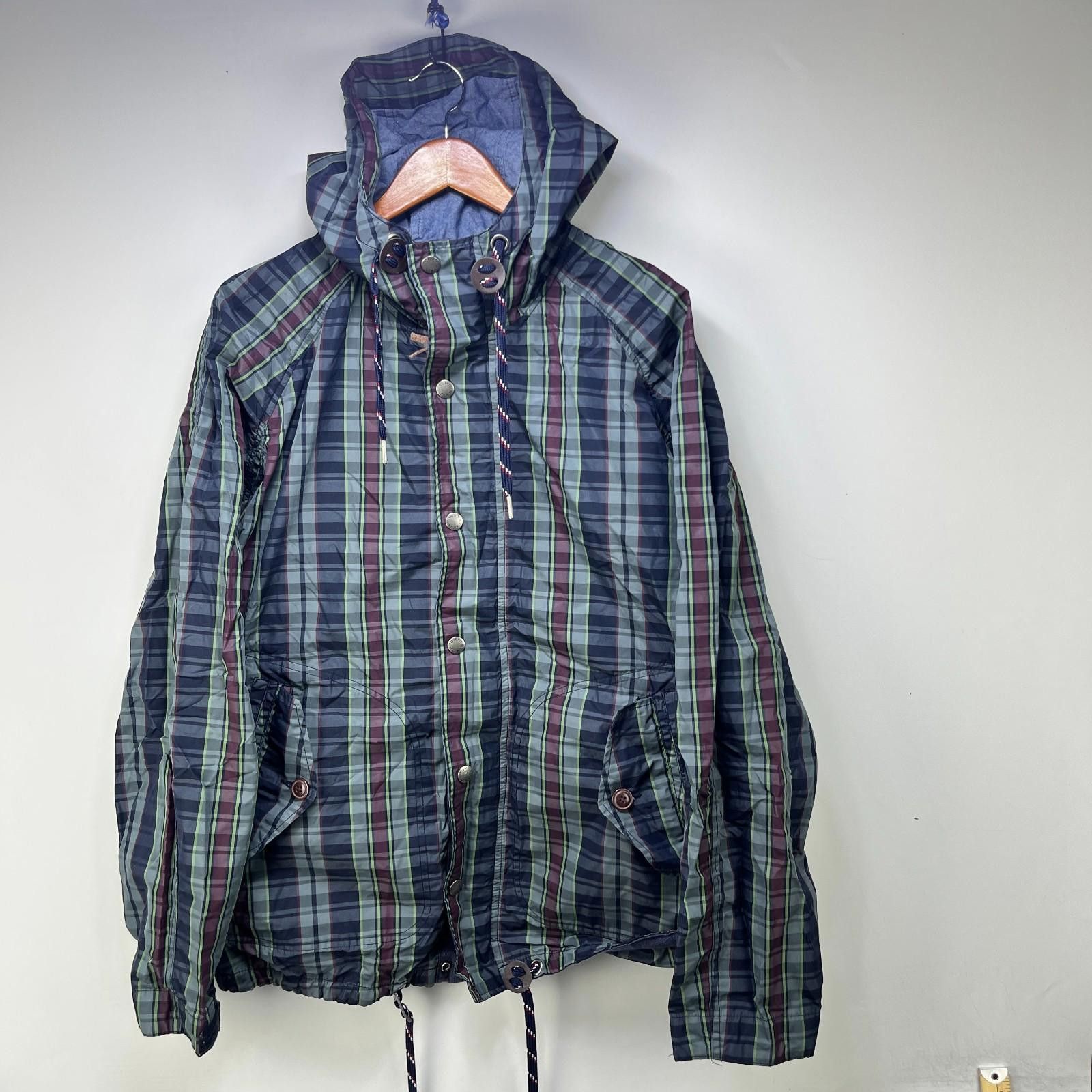 Tommy Hilfiger Vintage Plaid Tommy Hilfiger Windbreaker Jacket XL Women's Size XL / US 12-14 / IT 48-50 - 1 Thumbnail