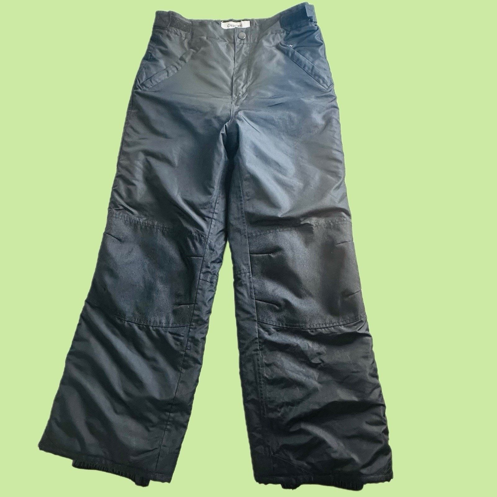 Cherokee Youth Boys Champion Snow Winter Ski Pants Insulated Black Size 34" / US 12 / IT 48 - 1 Thumbnail