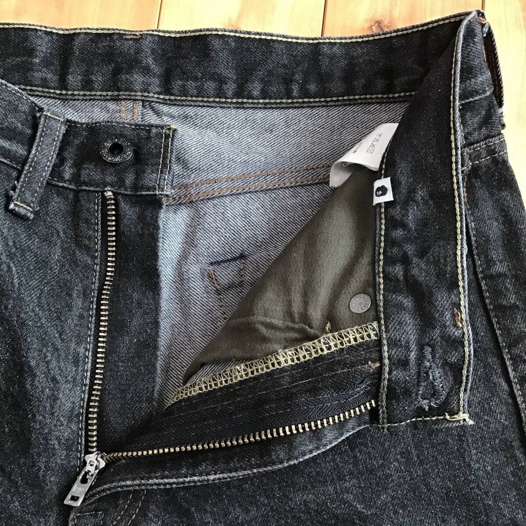 Bape × Swarovski Swarovski BAPE STA black denim pants a bathing ape ★size S Size US 30 / EU 46 - 7 Thumbnail