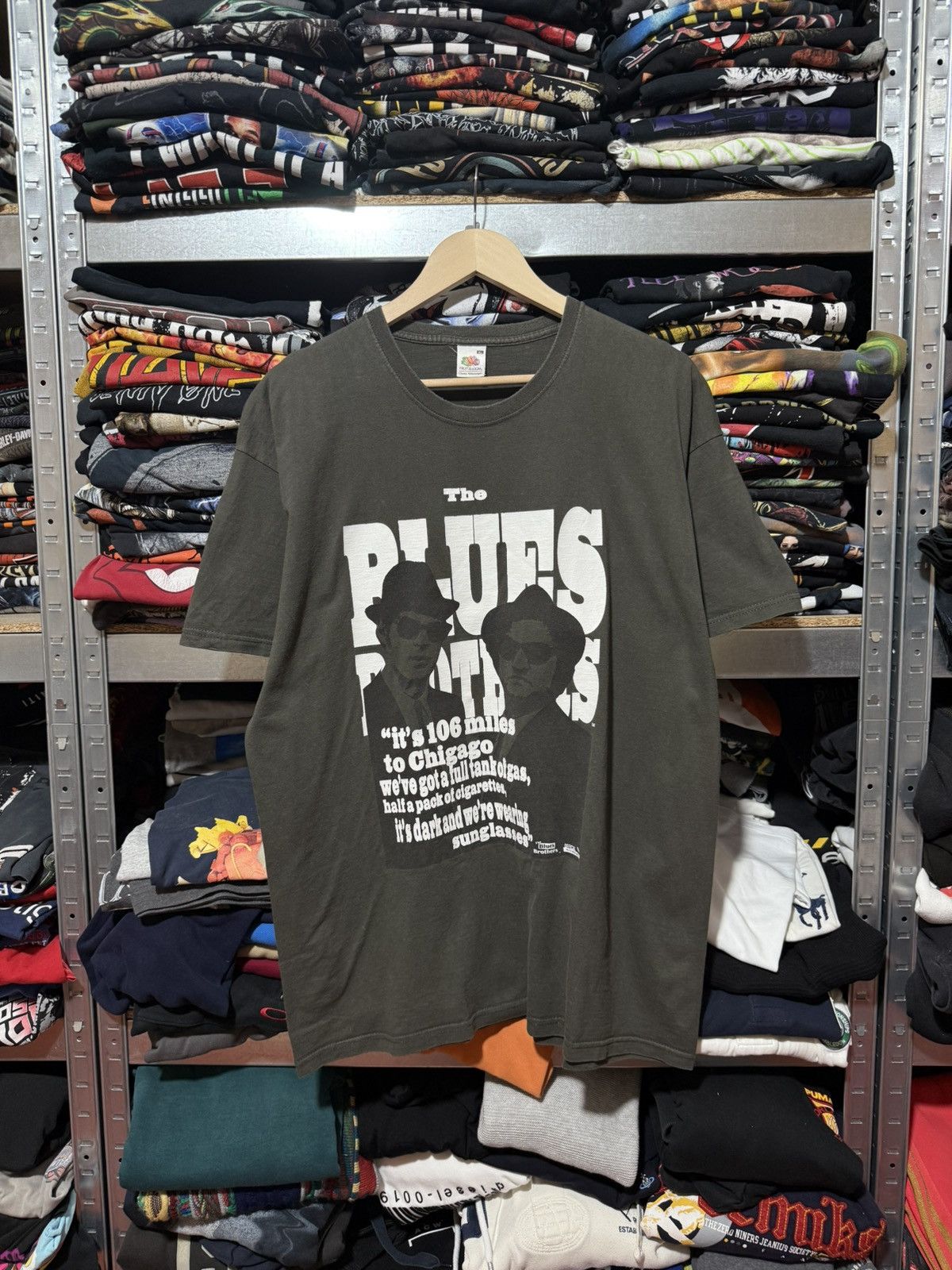 Band Tees Vintage 2000’s The Blues Brothers Movie T-Shirt Y2K Hype Size US XL / EU 56 / 4 - 1 Thumbnail
