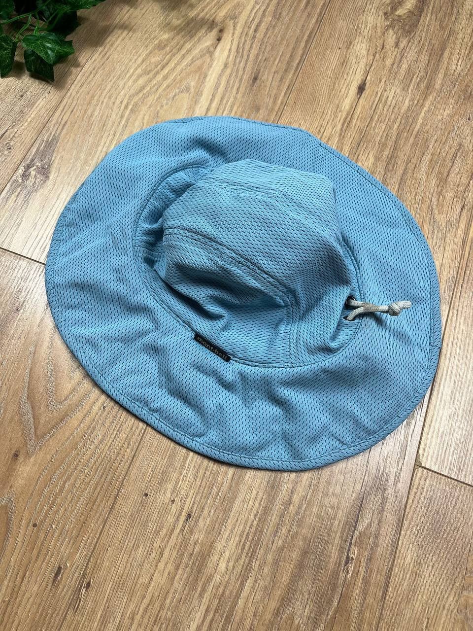 Montbell 00’s MONTBELL BABY BLUE GORPCORE ARCHIVE BUCKET HAT RARE Size ONE SIZE - 1 Thumbnail