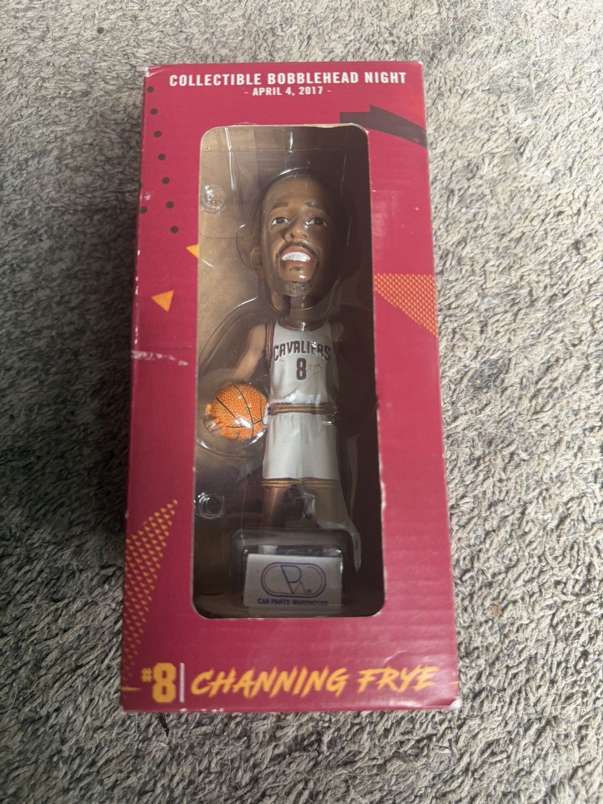 NBA 2017 Cleveland Cavaliers #8 Channing Frye Collectible Bobble Size ONE SIZE - 1 Thumbnail
