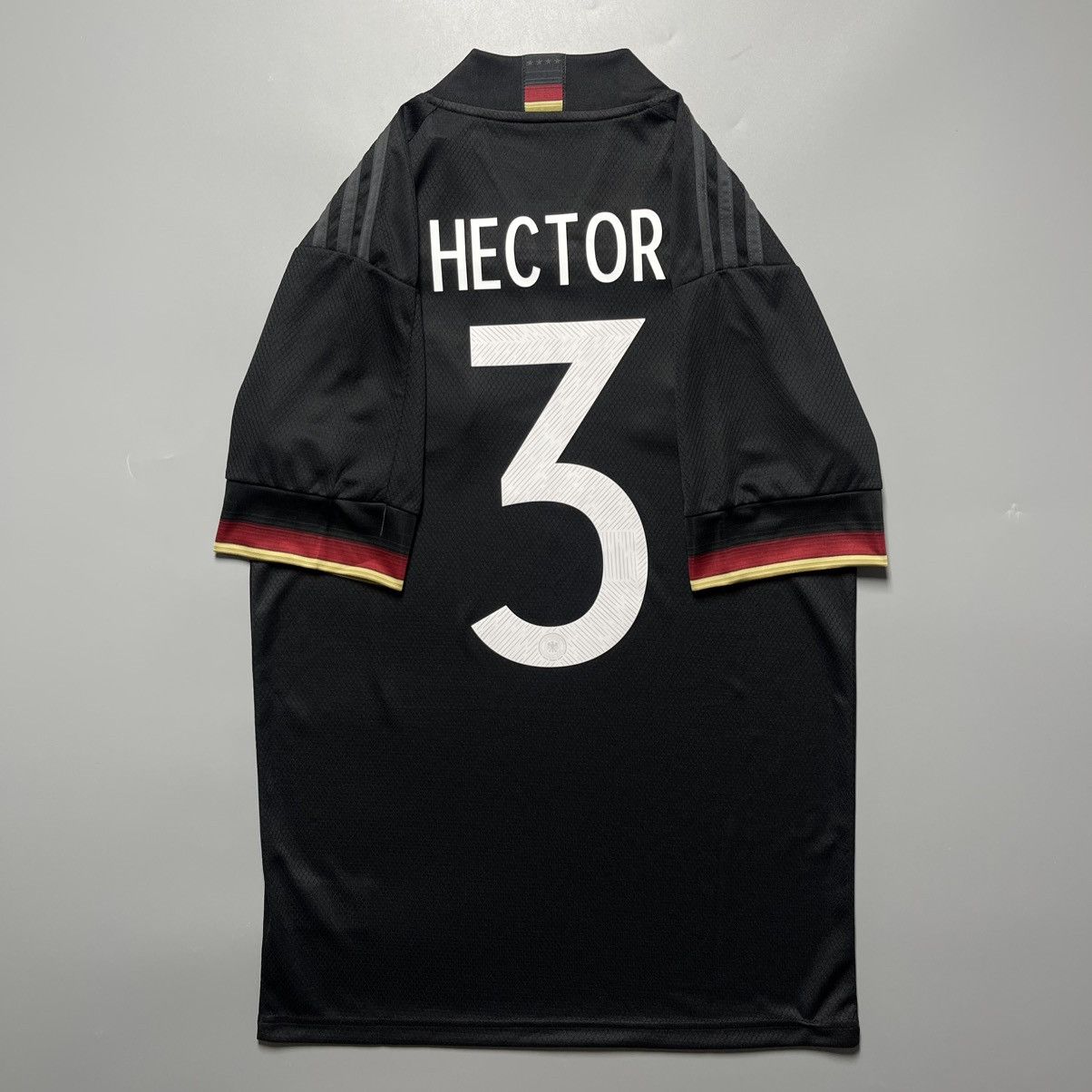 Adidas GERMANY ADIDAS 2020 EURO FOOTBALL AWAY JERSEY #3 HECTOR Size US XS / EU 42 / 0 - 1 Thumbnail