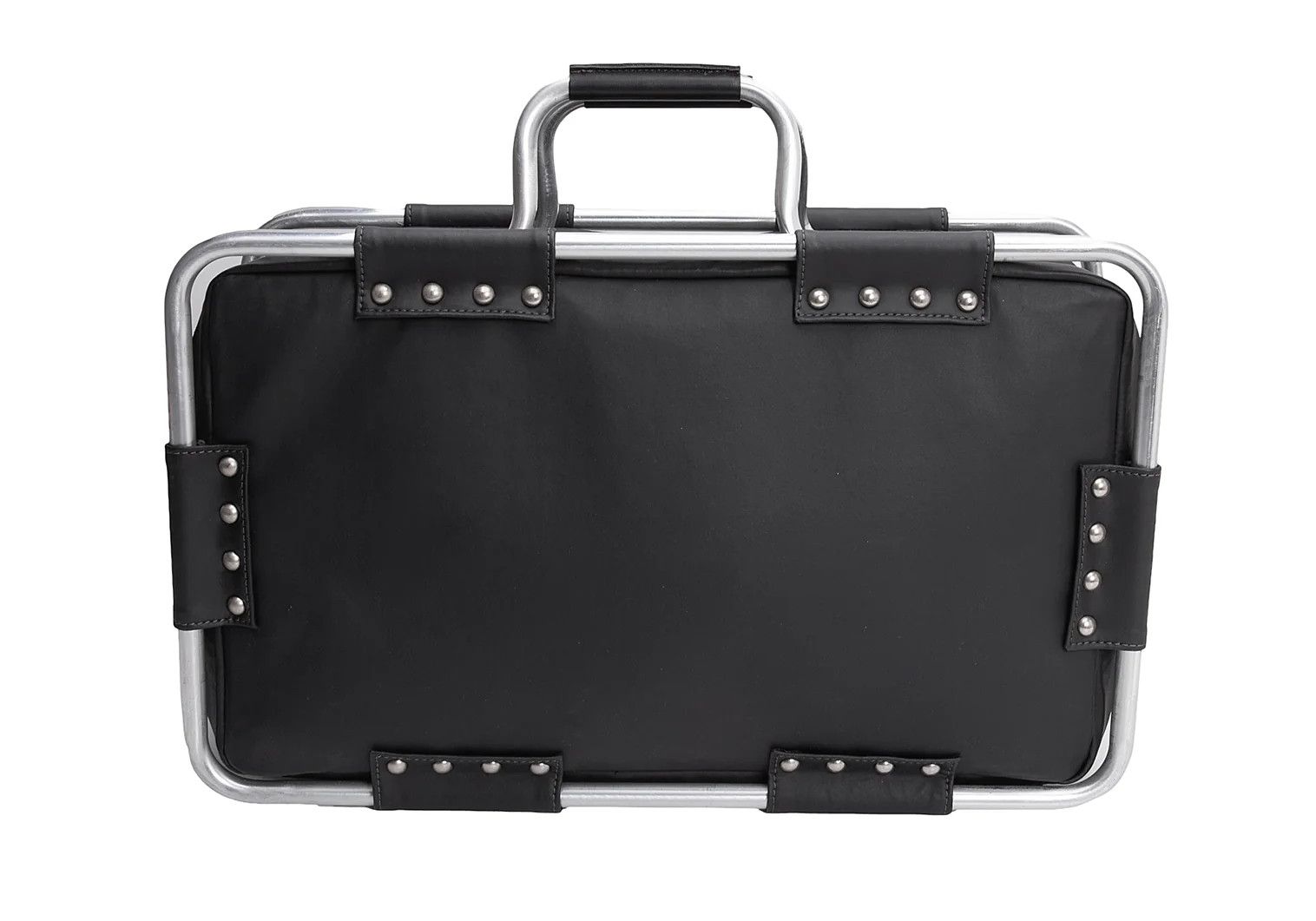Jean Paul Gaultier Metal Frame Briefcase in Black Size ONE SIZE - 2 Thumbnail