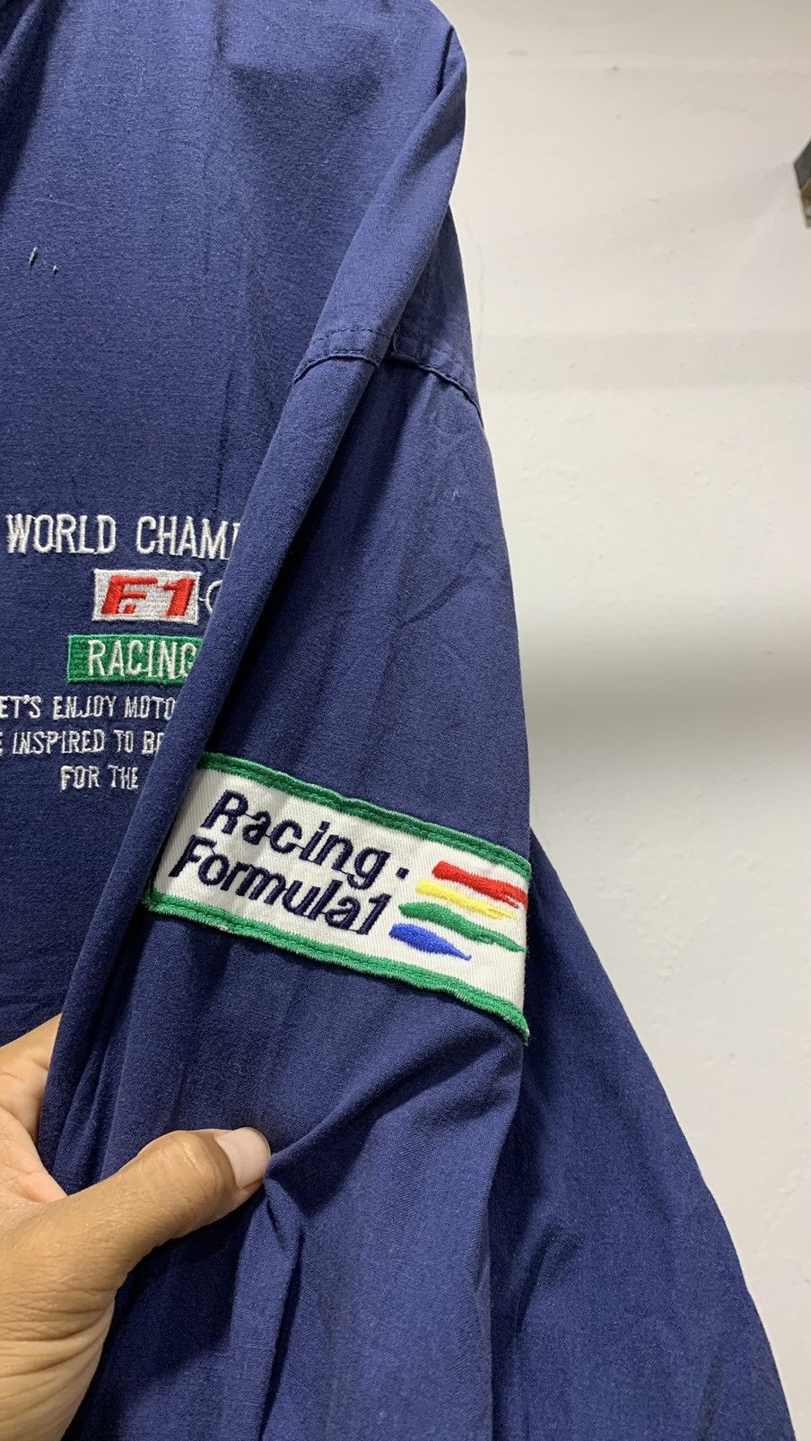 Vintage Vintage F1 World Championship Bomber Jacket Size US XL / EU 56 / 4 - 14 Thumbnail