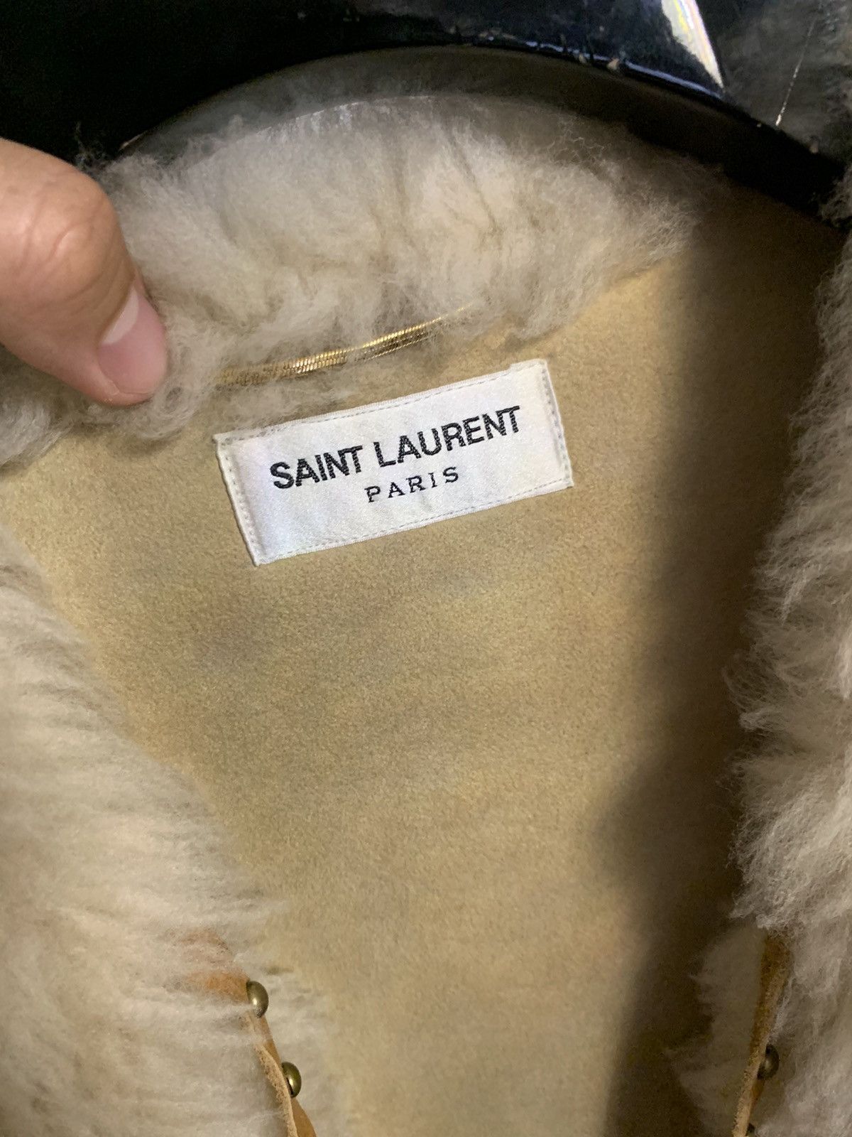 Saint Laurent Paris Saint Laurent 2015SS Shearling vest Size US S / EU 44-46 / 1 - 3 Thumbnail