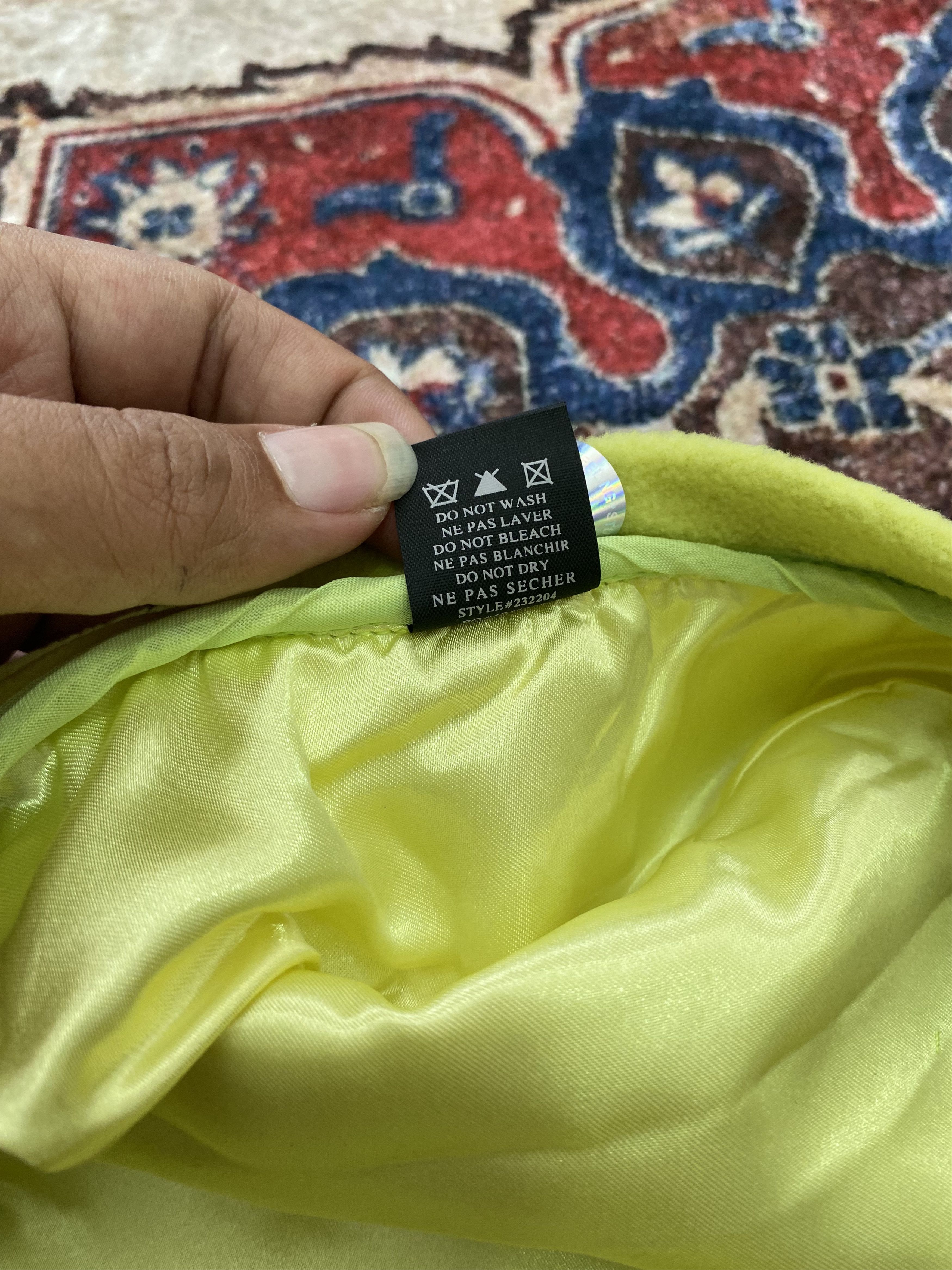 Stussy Stussy Bristol Polar Fleece Beret - Lemon Size ONE SIZE - 9 Thumbnail