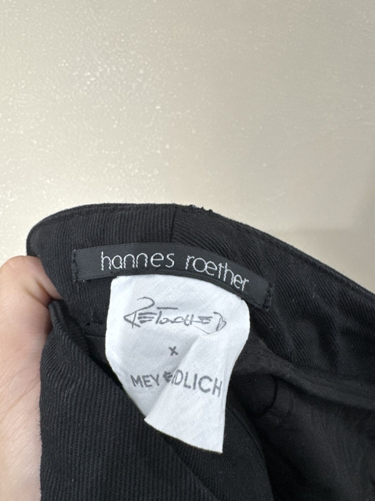 hannes roether Hannes Roether blsck Avant Garde Pants Size US 40 / EU 56 - 3 Thumbnail