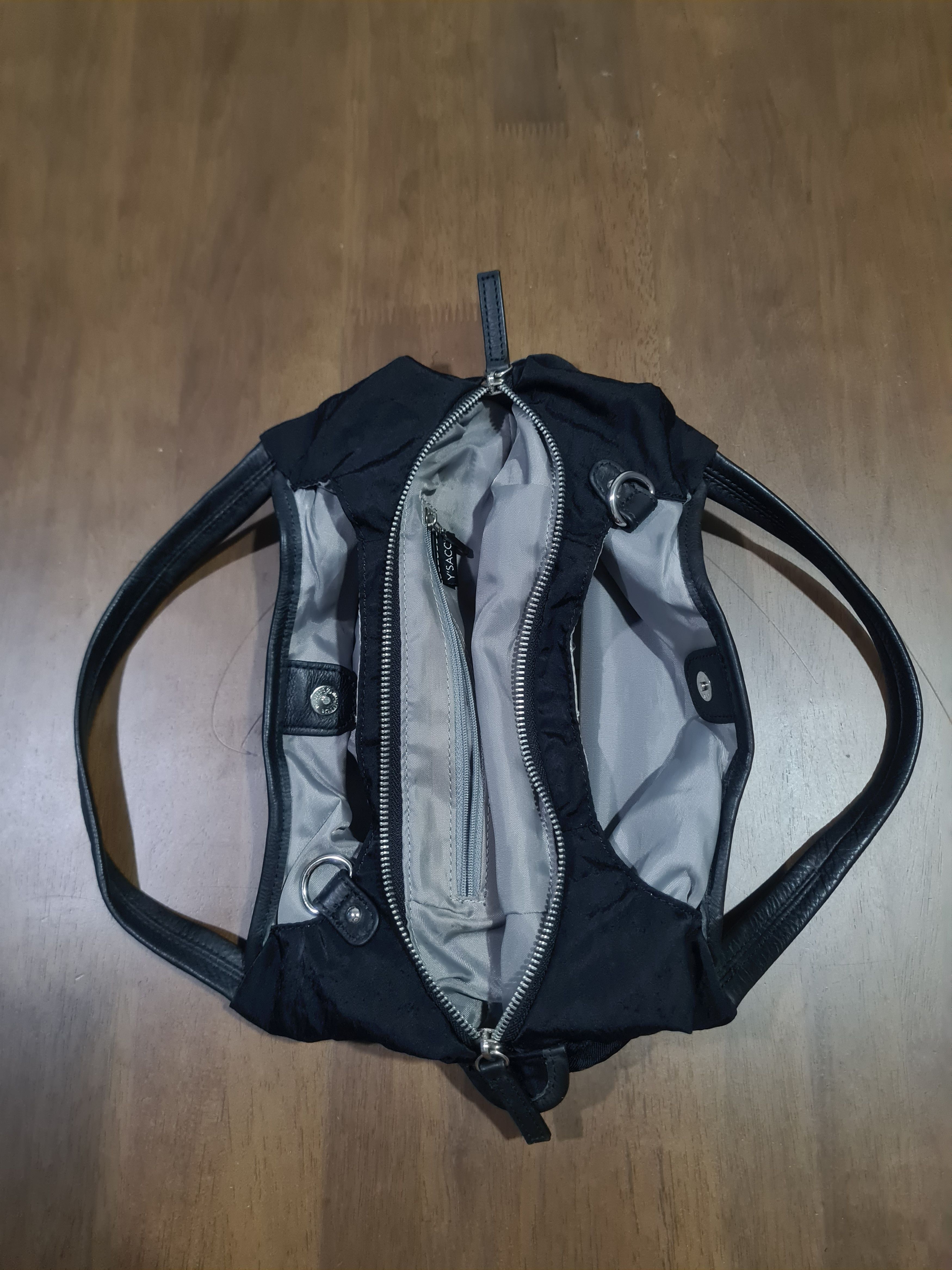 Yohji Yamamoto Y'saccs yohji yamamoto leather/nylon small hobobag Size ONE SIZE - 4 Thumbnail