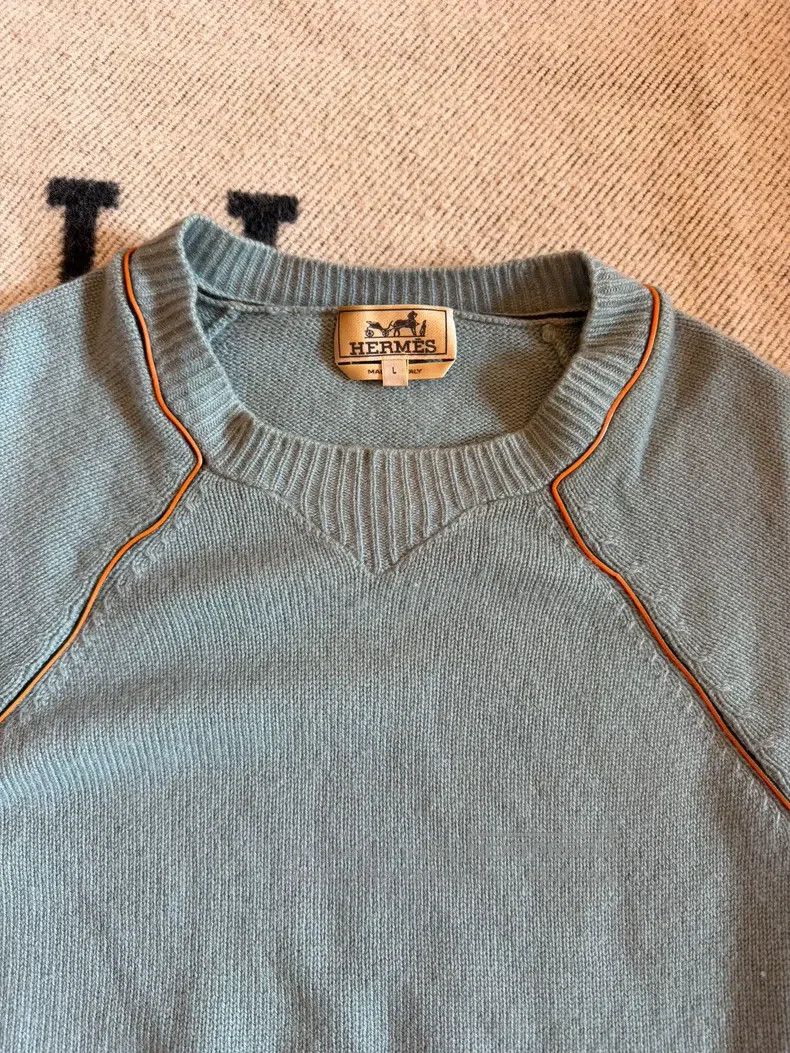 Hermes Hermes Men's Sweater Size US L / EU 52-54 / 3 - 2 Thumbnail
