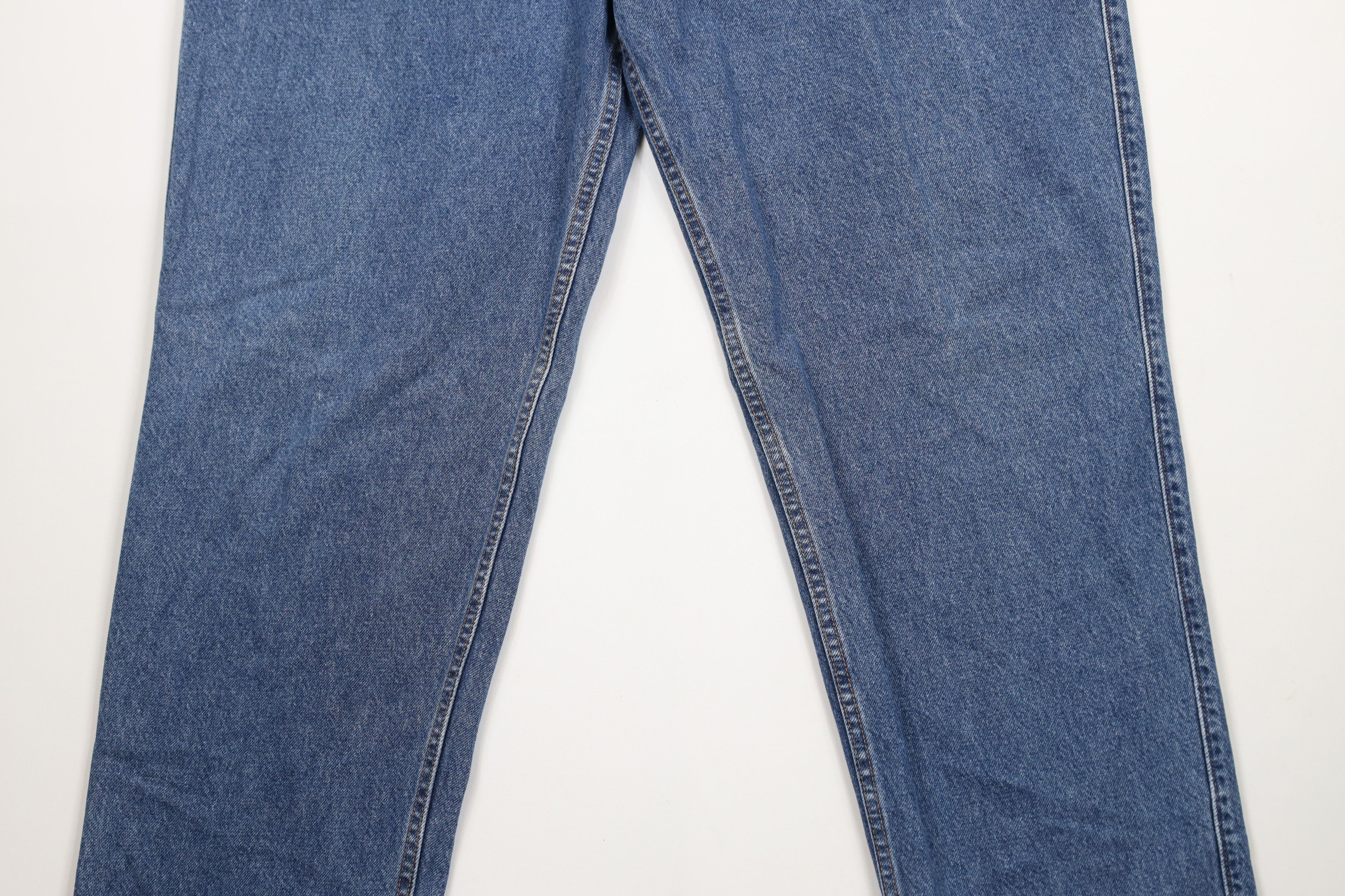 Levi's × Vintage Vintage 90s Levis 545 Loose Fit Tapered Leg Denim Jeans Blue Size US 38 / EU 54 - 3 Thumbnail