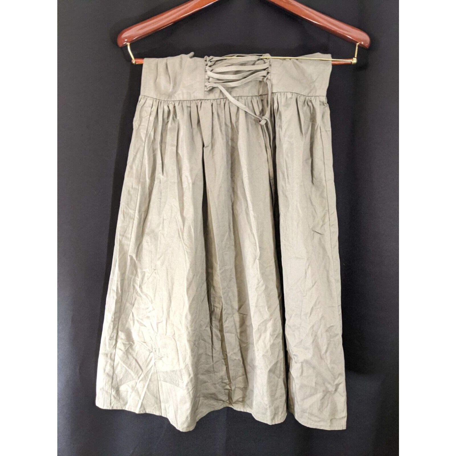 Rare Vintage Celine Linen Skirt••