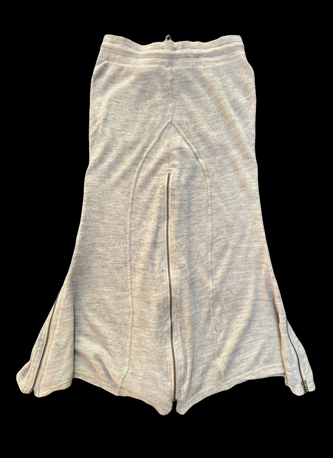 If Six Was Nine 🔥RARE🔥 GOA Mermaid Inspired Multi Zipped Sandy Brown Skirt Size 30" / US 8 / IT 44 - 2 Thumbnail
