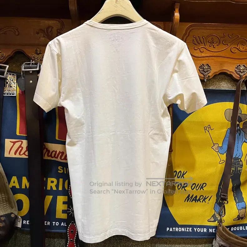 RRL Ralph Lauren RRL Ralph Lauren Rare short sleeved T-shirt Size US M / EU 48-50 / 2 - 2 Thumbnail
