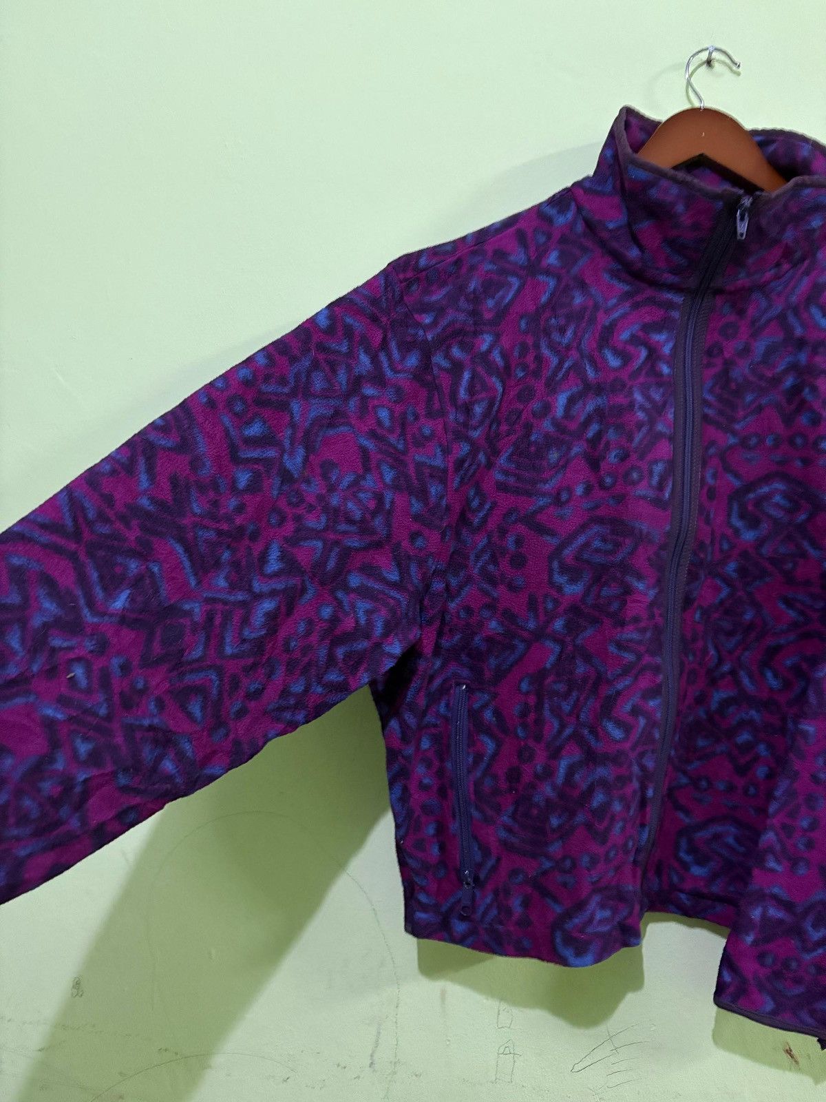 L.L. Bean Vintage L.L.Bean Fleece Full Zipper Sweater Size US M / EU 48-50 / 2 - 2 Thumbnail