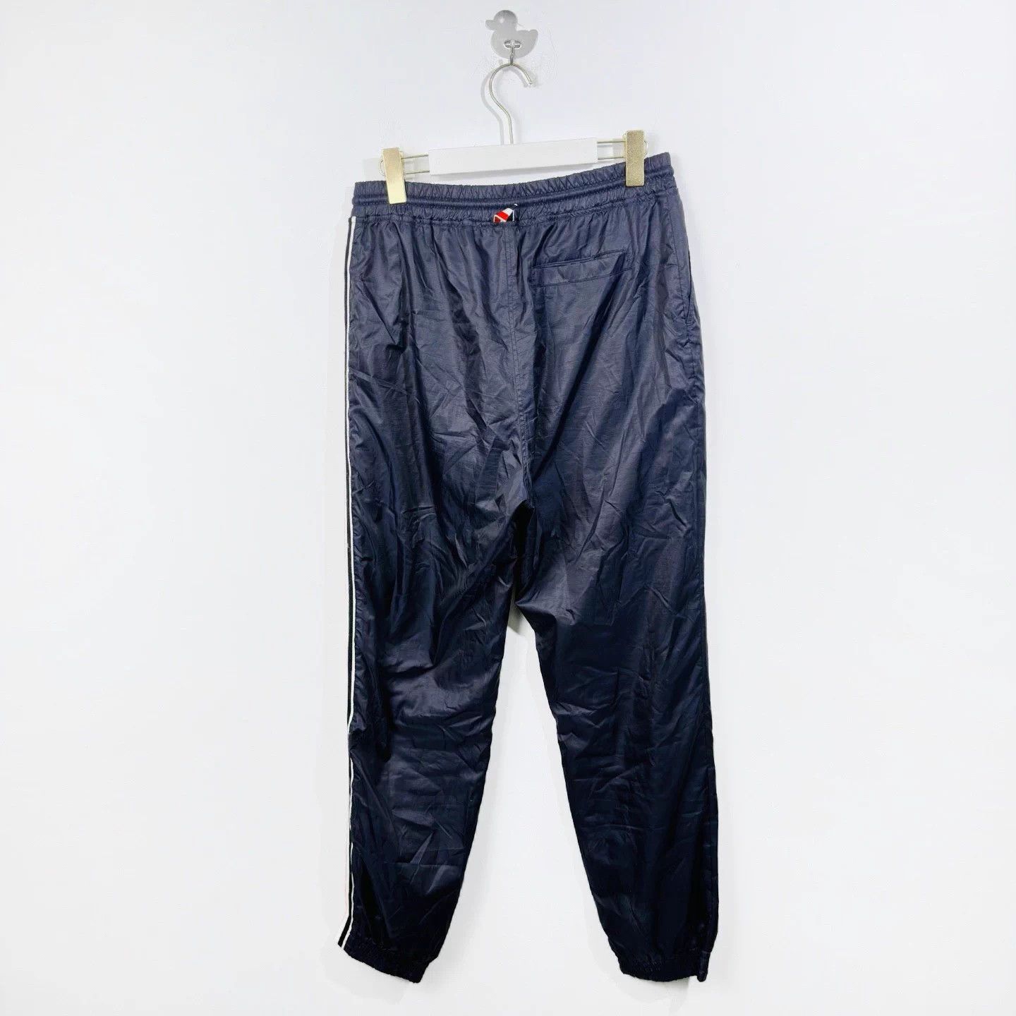 Thom Browne TB RWB stripe knit sweatpants men's navy size 3 NWT Size US 39 - 2 Thumbnail