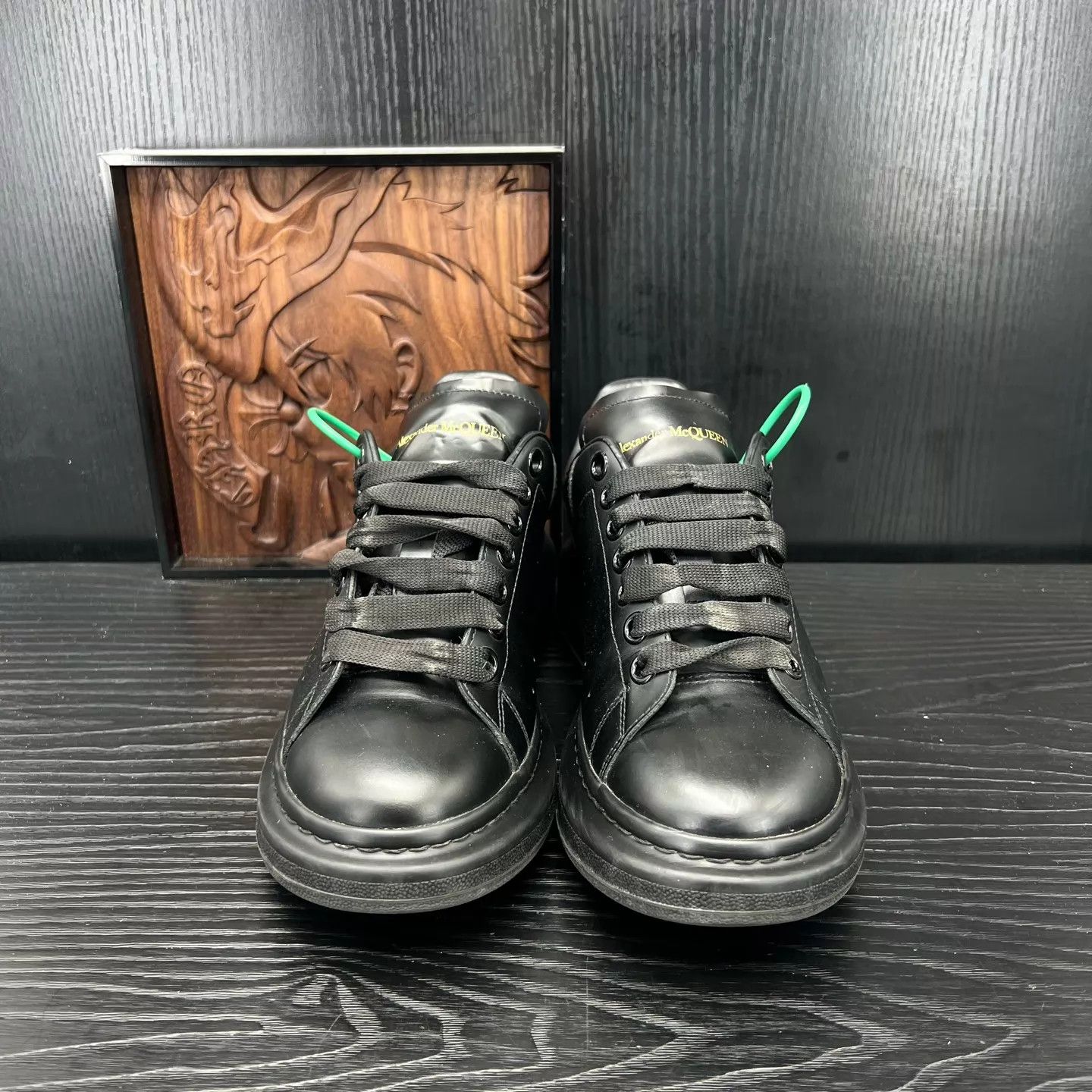 Alexander McQueen Alexander McQueen Black Sneakers 39.5 Size US 6.5 / EU 39-40 - 4 Thumbnail