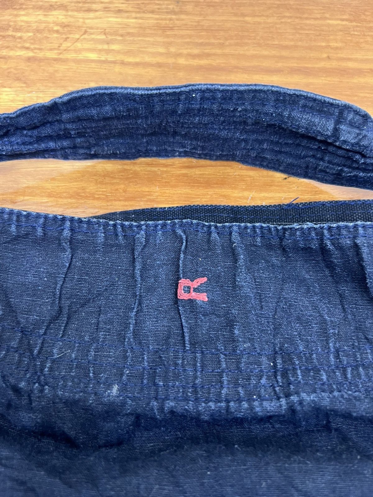 45rpm JapaneseBrand 45 Rpm Indigo Denim Tote Bag Size ONE SIZE - 2 Thumbnail