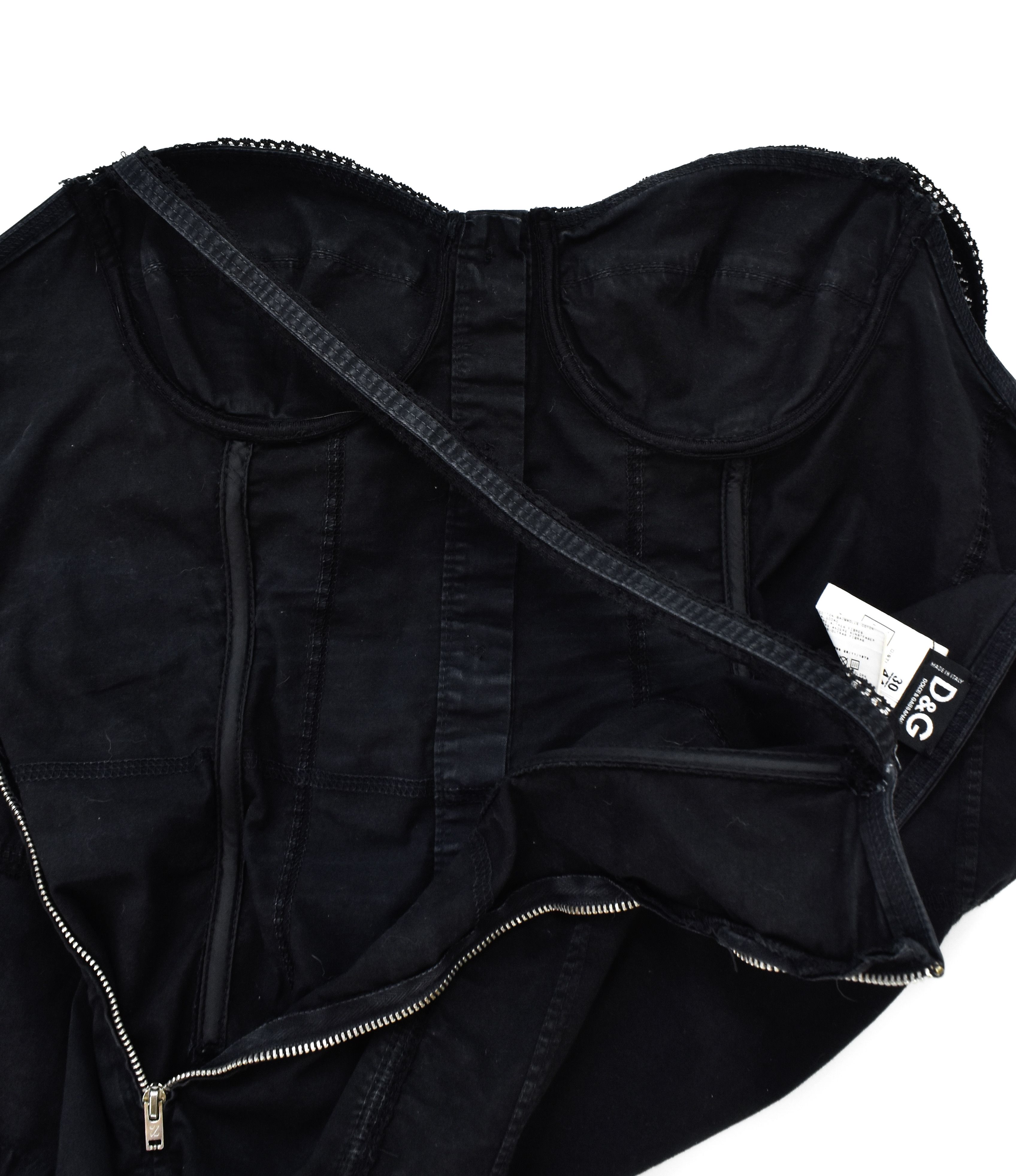 Dolce & Gabbana DOLCE GABBANA D&G Vintage Sexy Corset Bustier Bra Dress Size M / US 6-8 / IT 42-44 - 10 Thumbnail