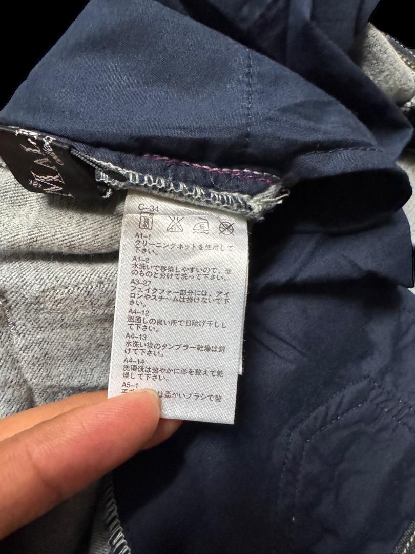 Japanese Brand FLARED Japanese Mudwash Pocket Split Fur Rare Dark Jeans Size US 29 - 10 Thumbnail
