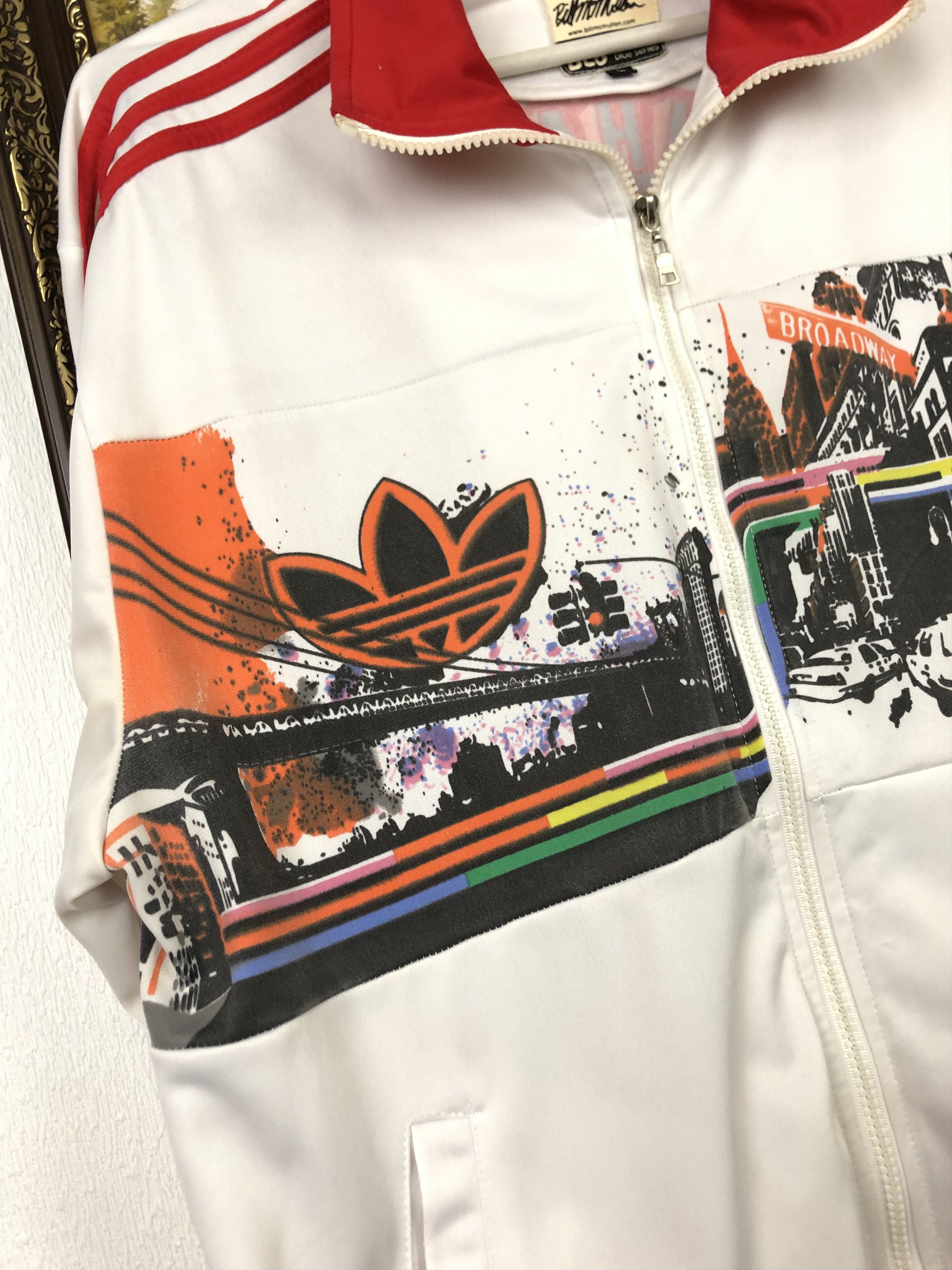 Adidas Adidas & Bill McMullen Track Top Jacket New York Manhattan Size US L / EU 52-54 / 3 - 2 Thumbnail