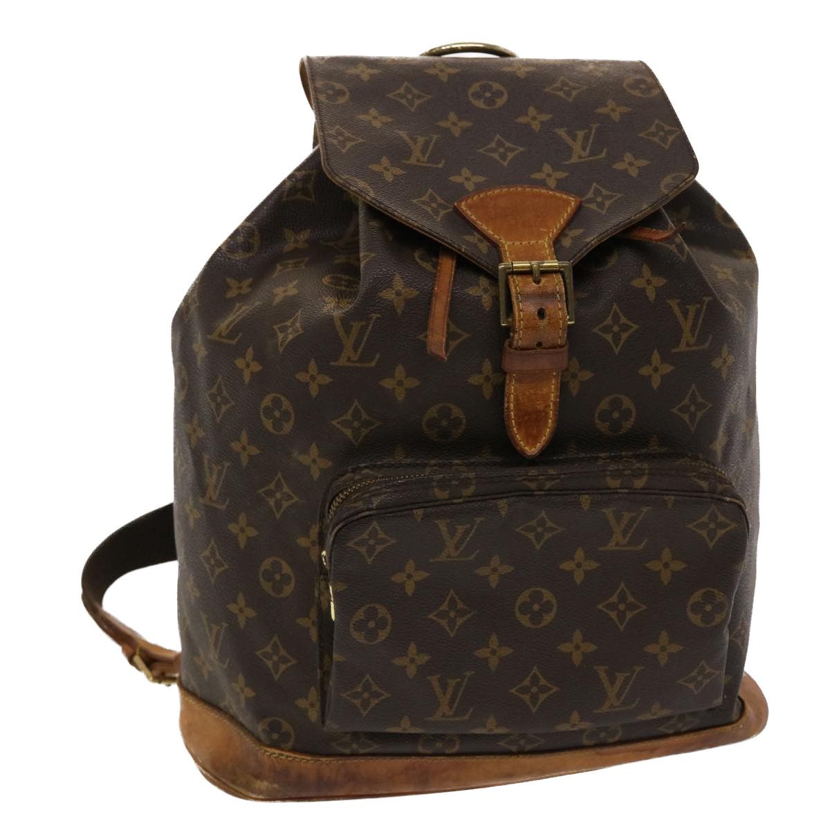 LOUIS VUITTON Backpack Daypack M51135 MontsourisGM Monogram canvas