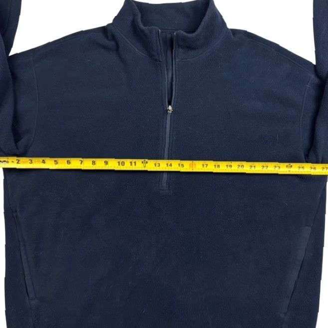 Lululemon Lululemon Men's Performance 1/4 Zip Fleece Pullover Jacket Blue XL Jacket Mens XL Blue Fleece 1/4 Zip Size US XL / EU 56 / 4 - 4 Thumbnail