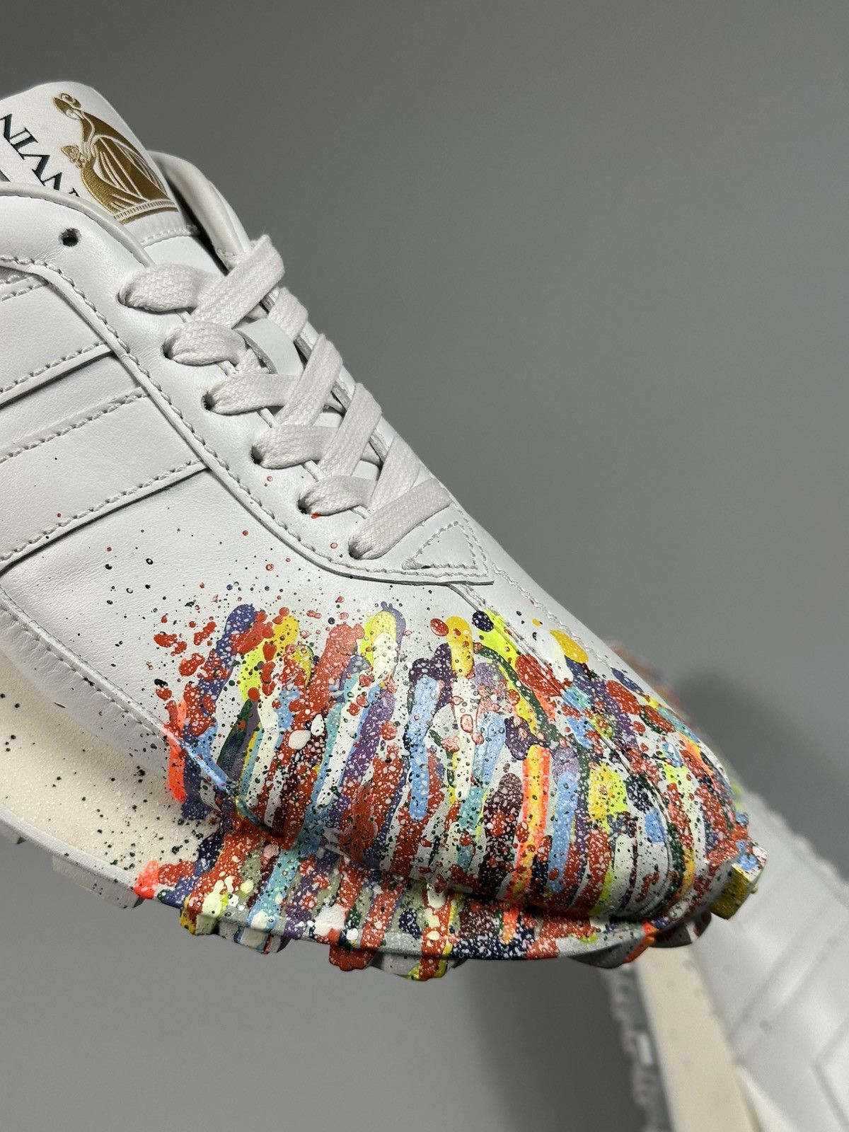 Gallery Dept. × Lanvin Lanvin X Gallery Dept. Painted Bumper Sneakers Size US 7.5 / EU 40-41 - 6 Thumbnail
