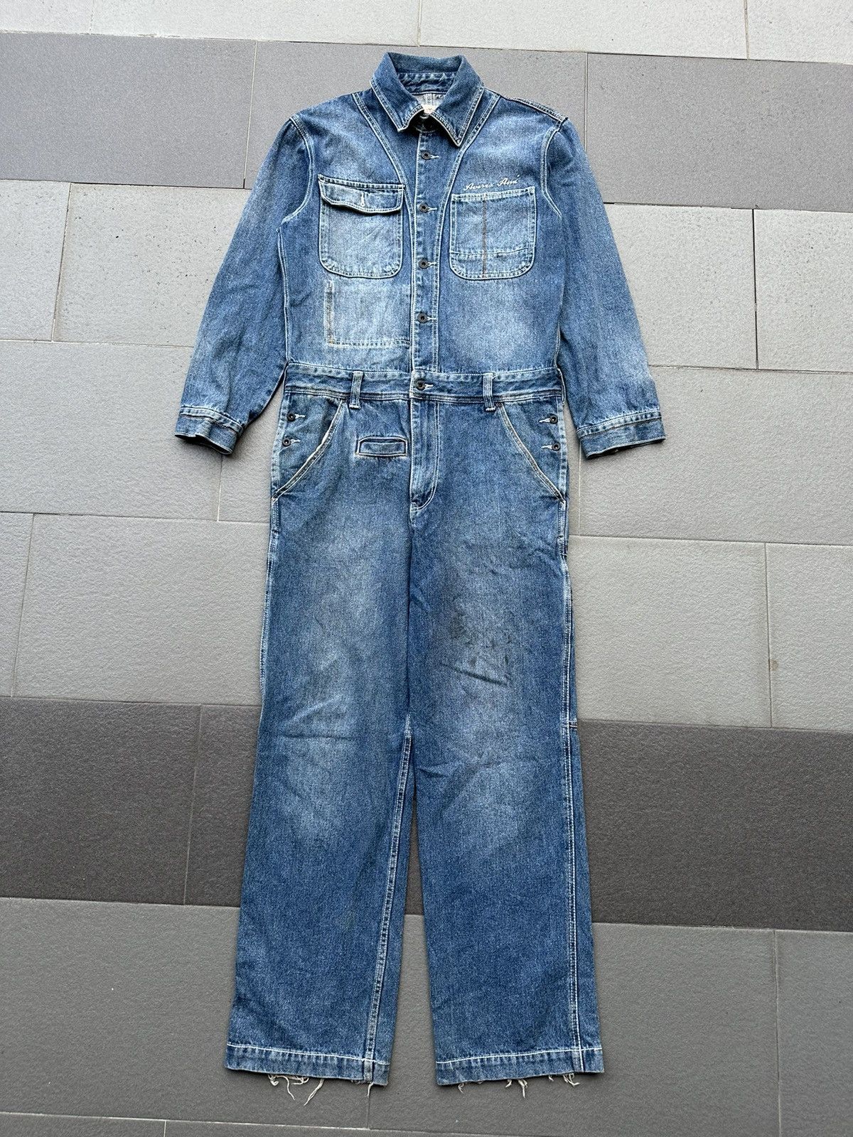 Avirex 2000s Avirex Coast Guard Denim Coveralls Size US 32 / EU 48 - 5 Thumbnail