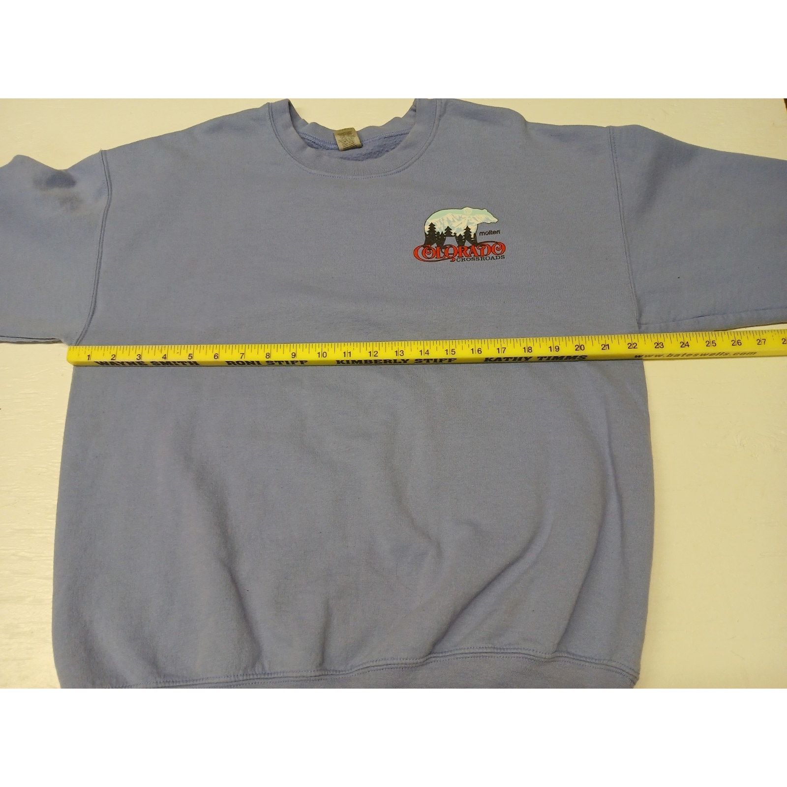 Gildan Gildan (Large) Purple Heavy Blend Pullover Sweatshirt Size L / US 10 / IT 46 - 3 Thumbnail