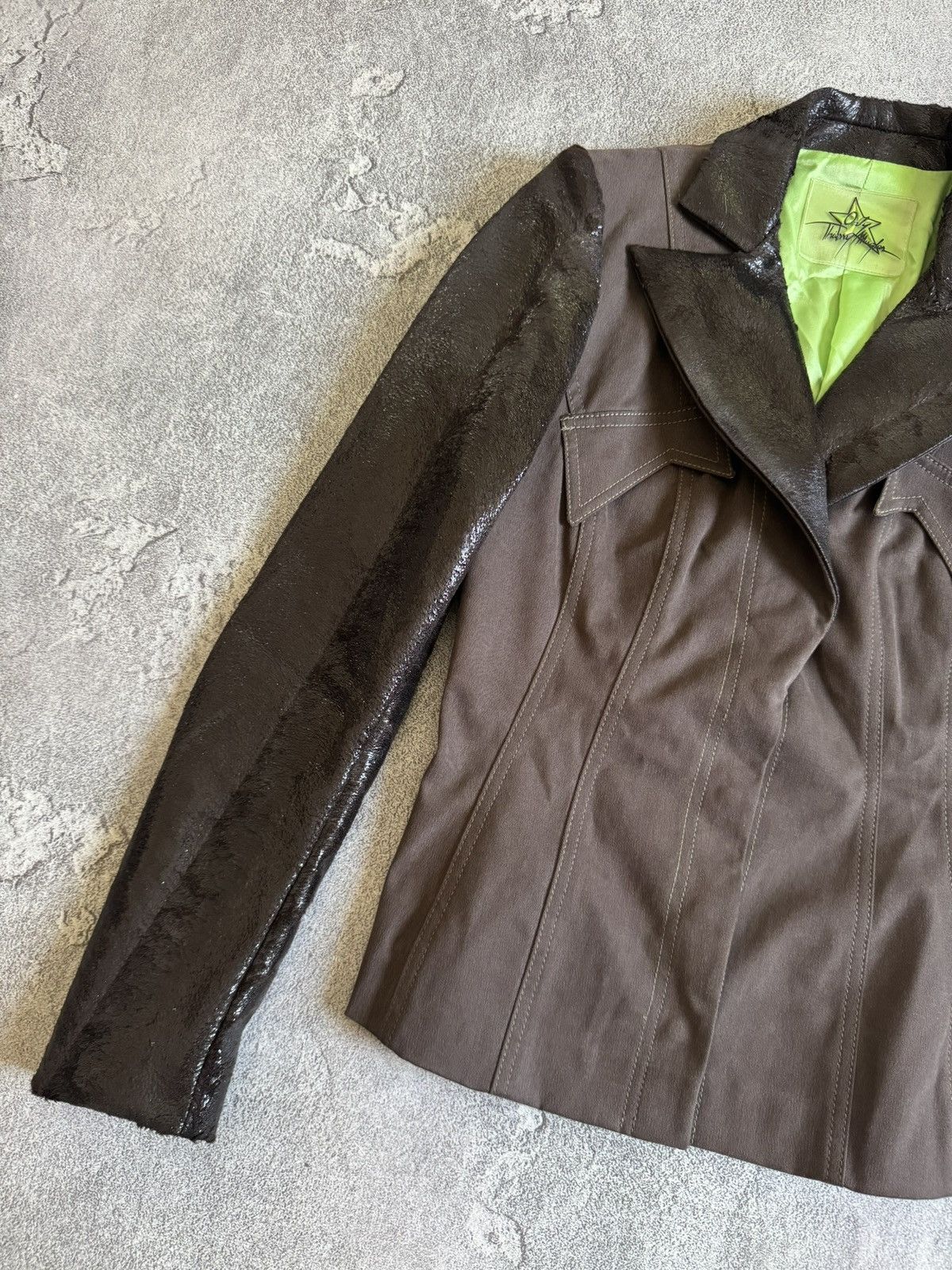 Thierry Mugler Only Thierry Mugler US8/GB12/I42 vintage retro jacket blazer Size M / US 6-8 / IT 42-44 - 6 Thumbnail