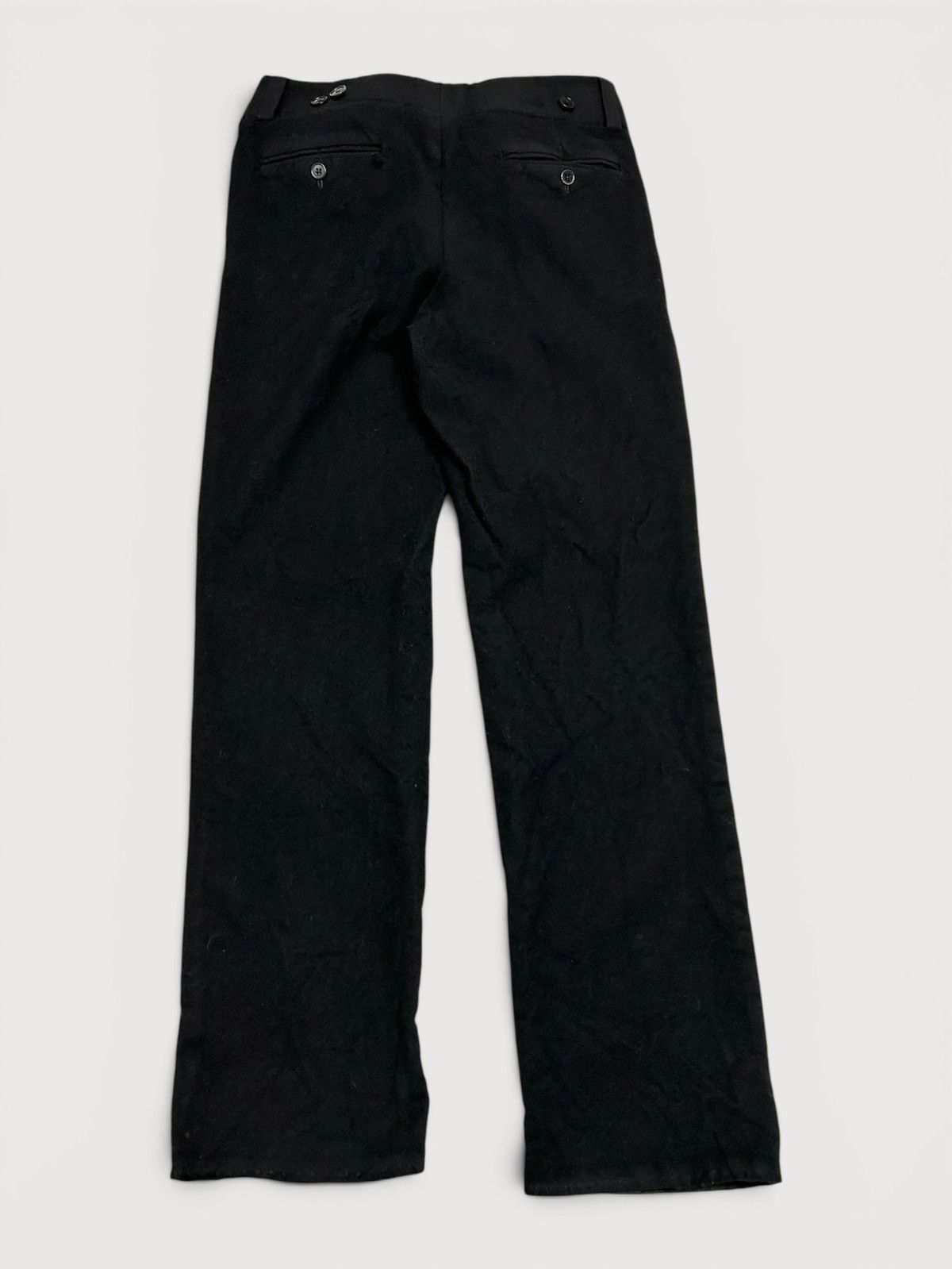 Saint Laurent Paris FW2017 Palazzo Belted Wool Trousers Size US 30 / EU 46 - 3 Thumbnail
