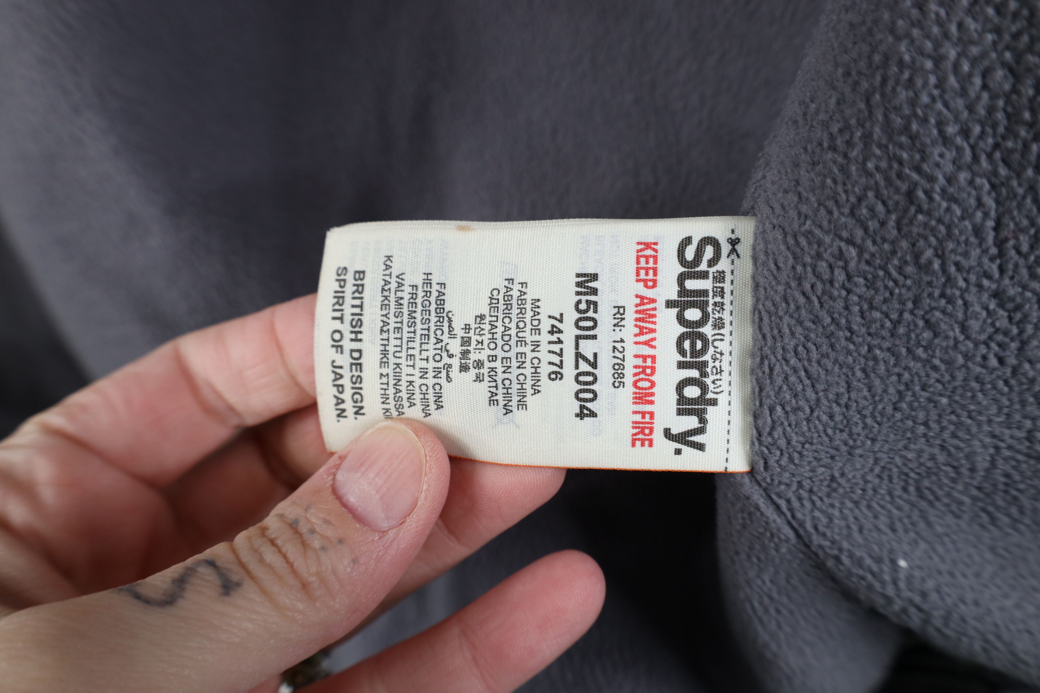 Superdry Superdry Japan Quilted Windcheater Full Zip Jacket Chambray Size US S / EU 44-46 / 1 - 13 Thumbnail
